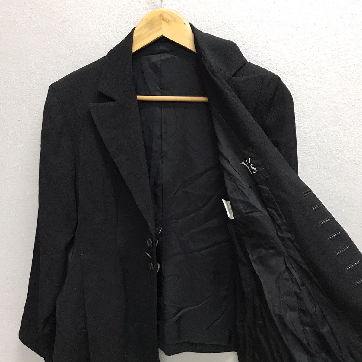 Yohji Yamamoto VINTAGE Y’S YOHJI YAMAMOTO COAT JACKET Size XS / US 0-2 / IT 36-38 - 3 Thumbnail