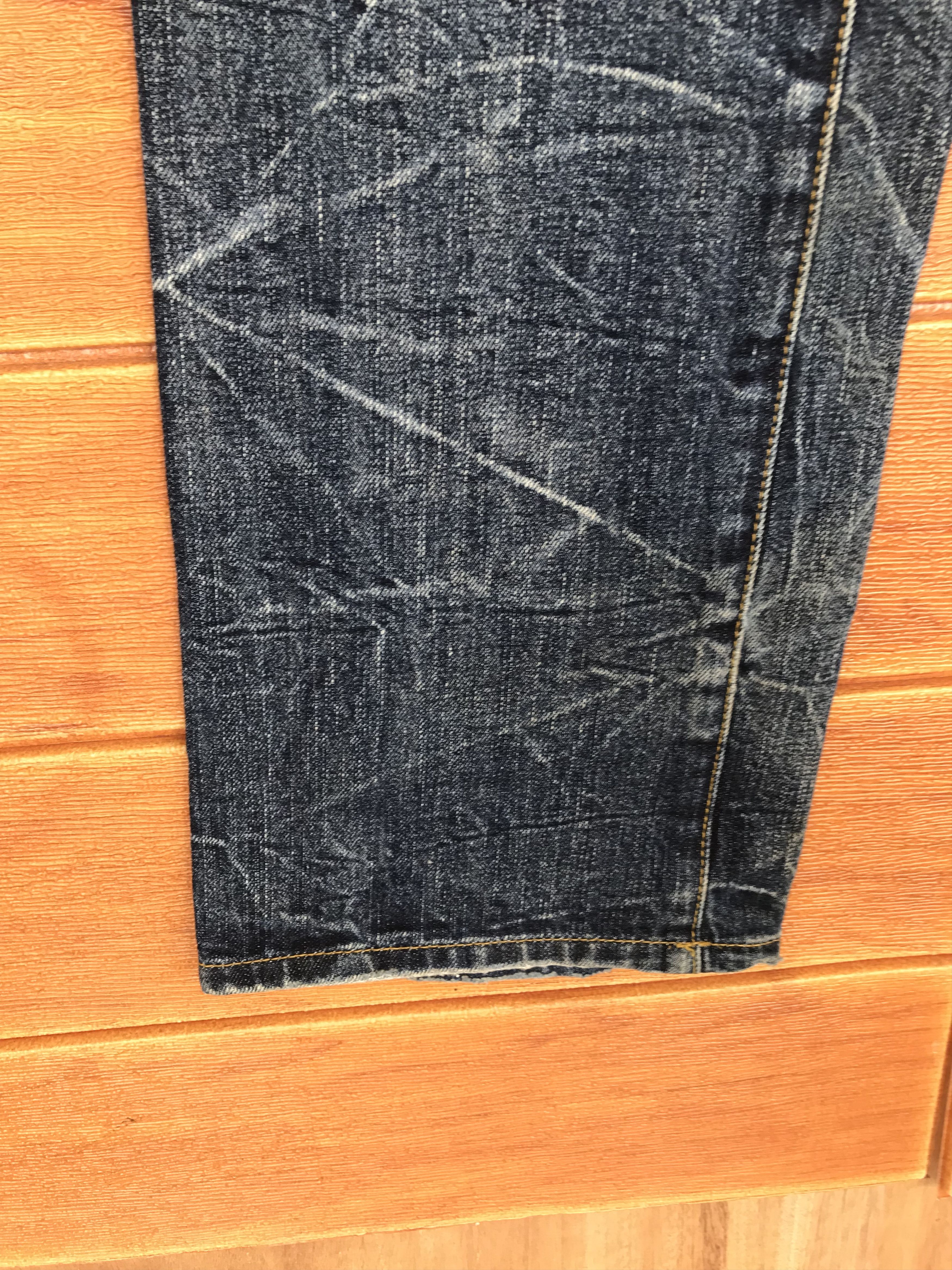 If Six Was Nine Japanese Brand Clawmark Lighting Distressed Denim Jeans Size US 32 / EU 48 - 10 Thumbnail