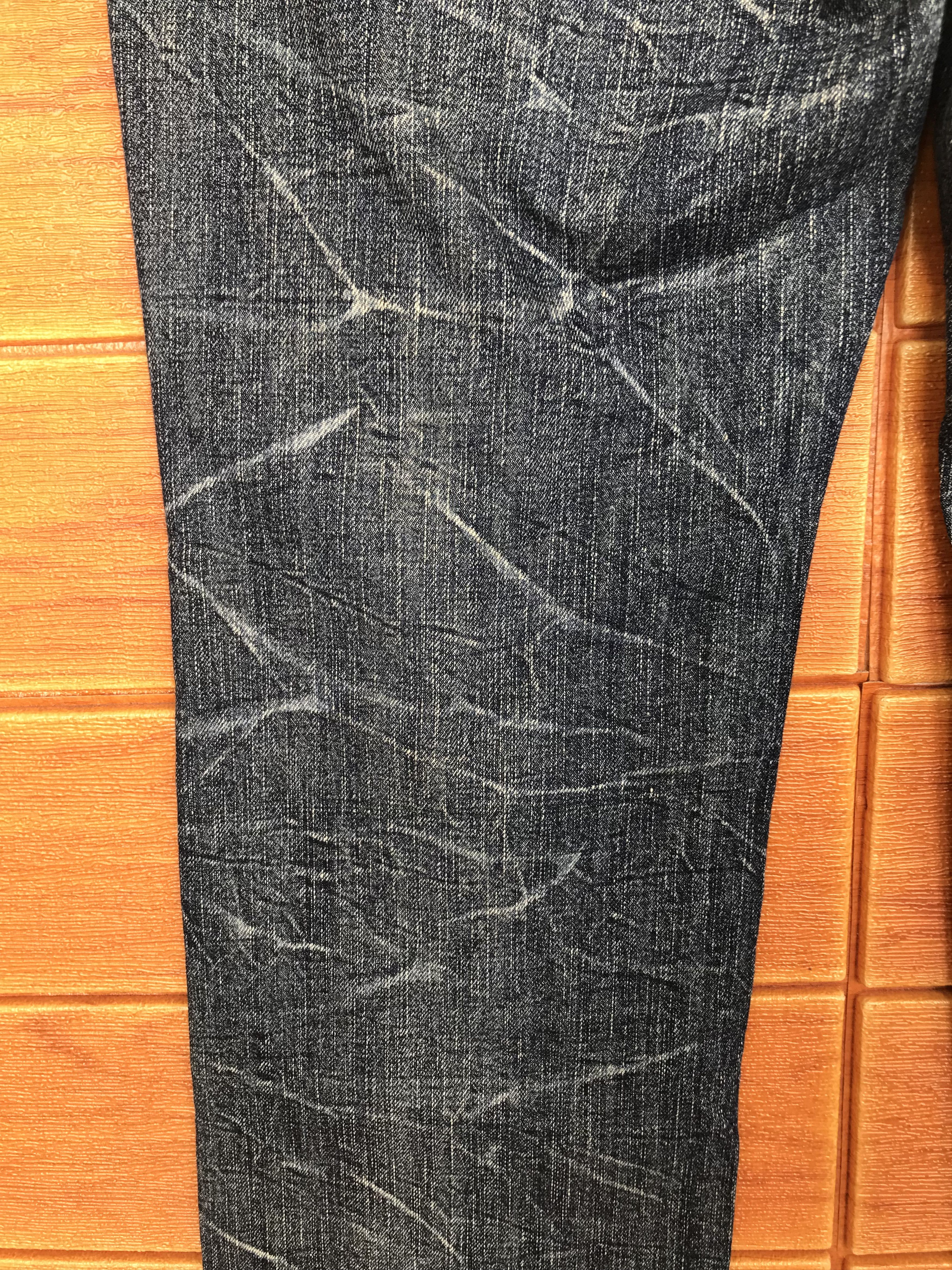If Six Was Nine Japanese Brand Clawmark Lighting Distressed Denim Jeans Size US 32 / EU 48 - 16 Thumbnail
