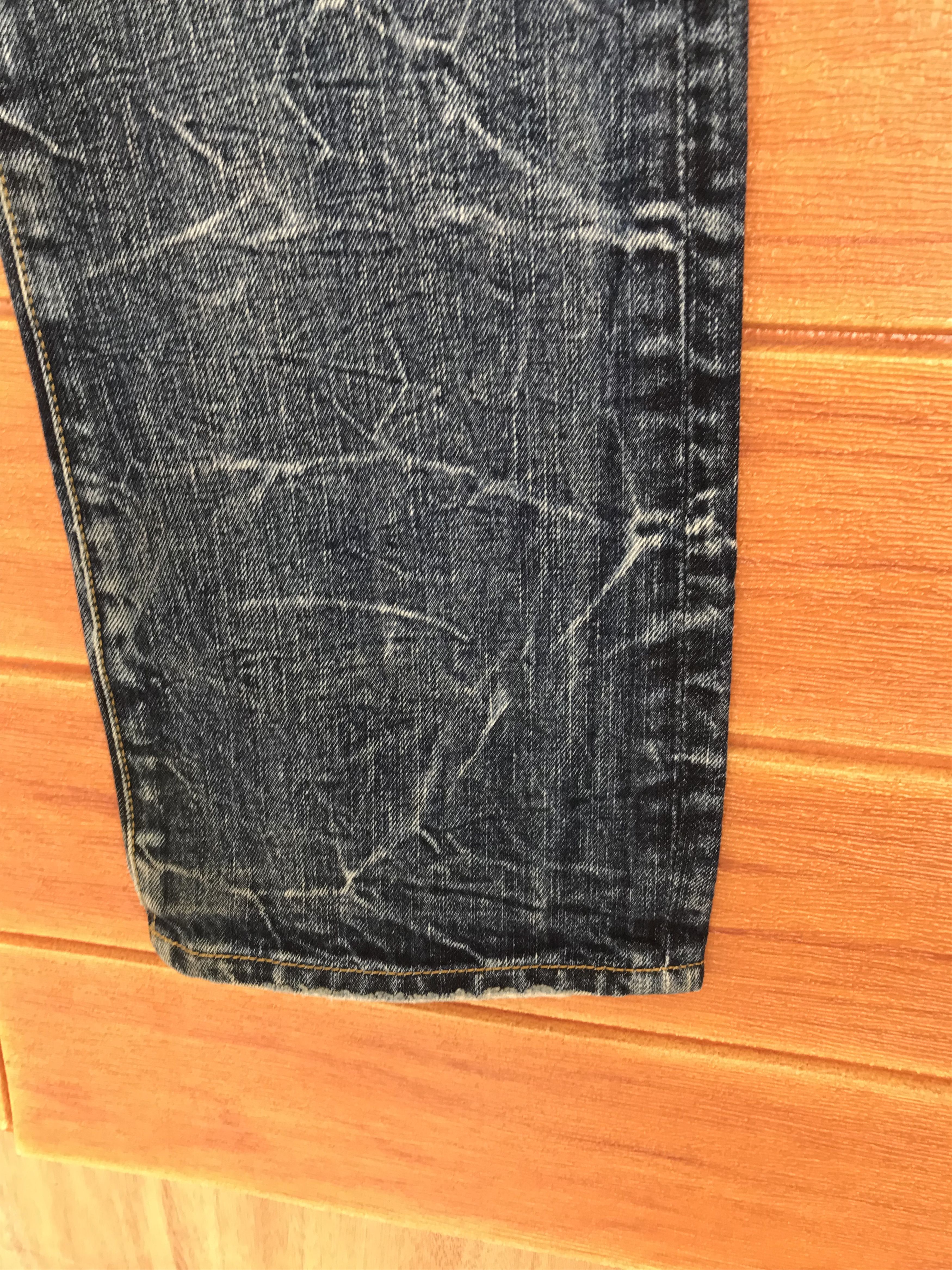 If Six Was Nine Japanese Brand Clawmark Lighting Distressed Denim Jeans Size US 32 / EU 48 - 11 Thumbnail