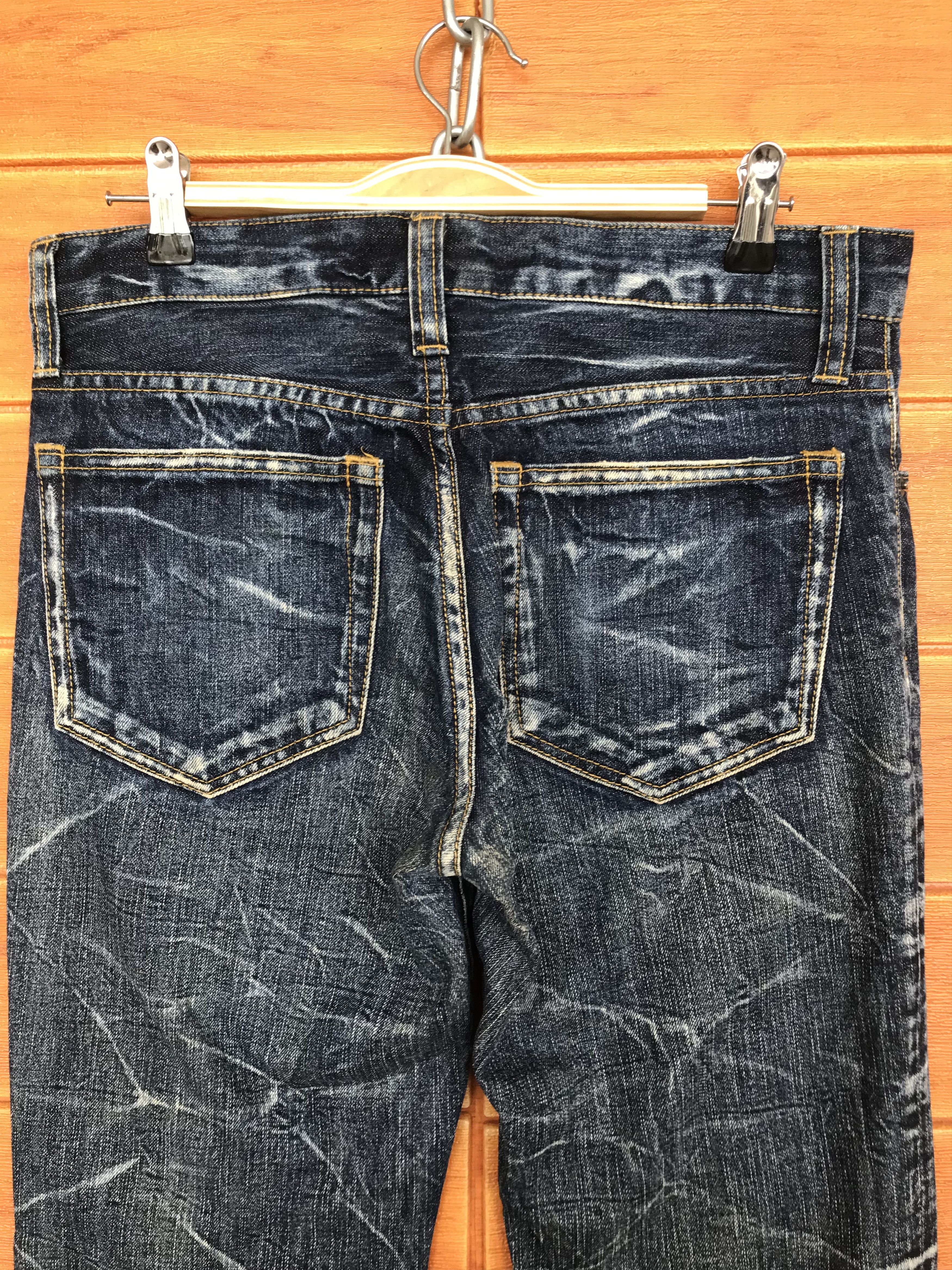 If Six Was Nine Japanese Brand Clawmark Lighting Distressed Denim Jeans Size US 32 / EU 48 - 13 Thumbnail