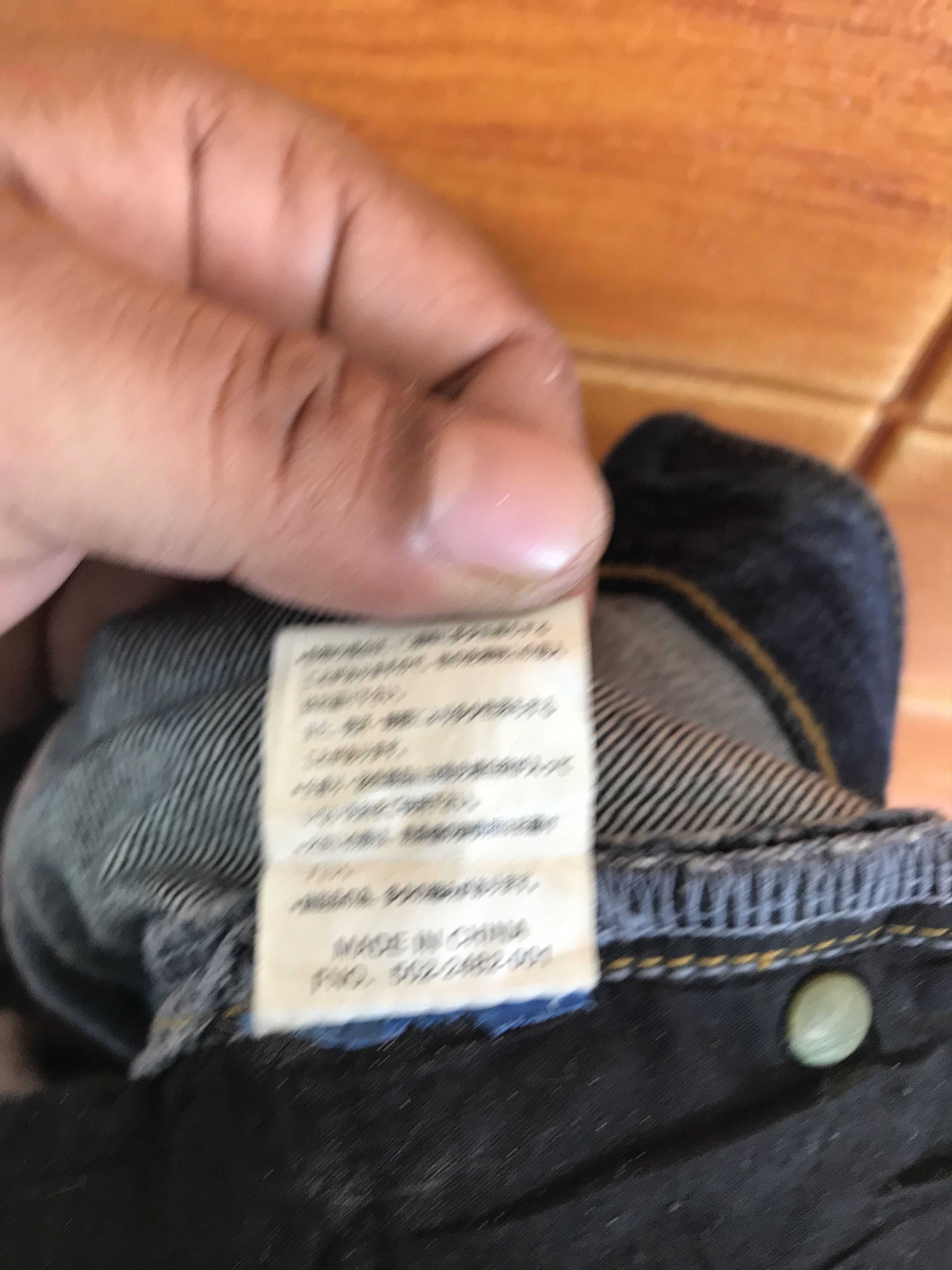 If Six Was Nine Japanese Brand Clawmark Lighting Distressed Denim Jeans Size US 32 / EU 48 - 23 Thumbnail