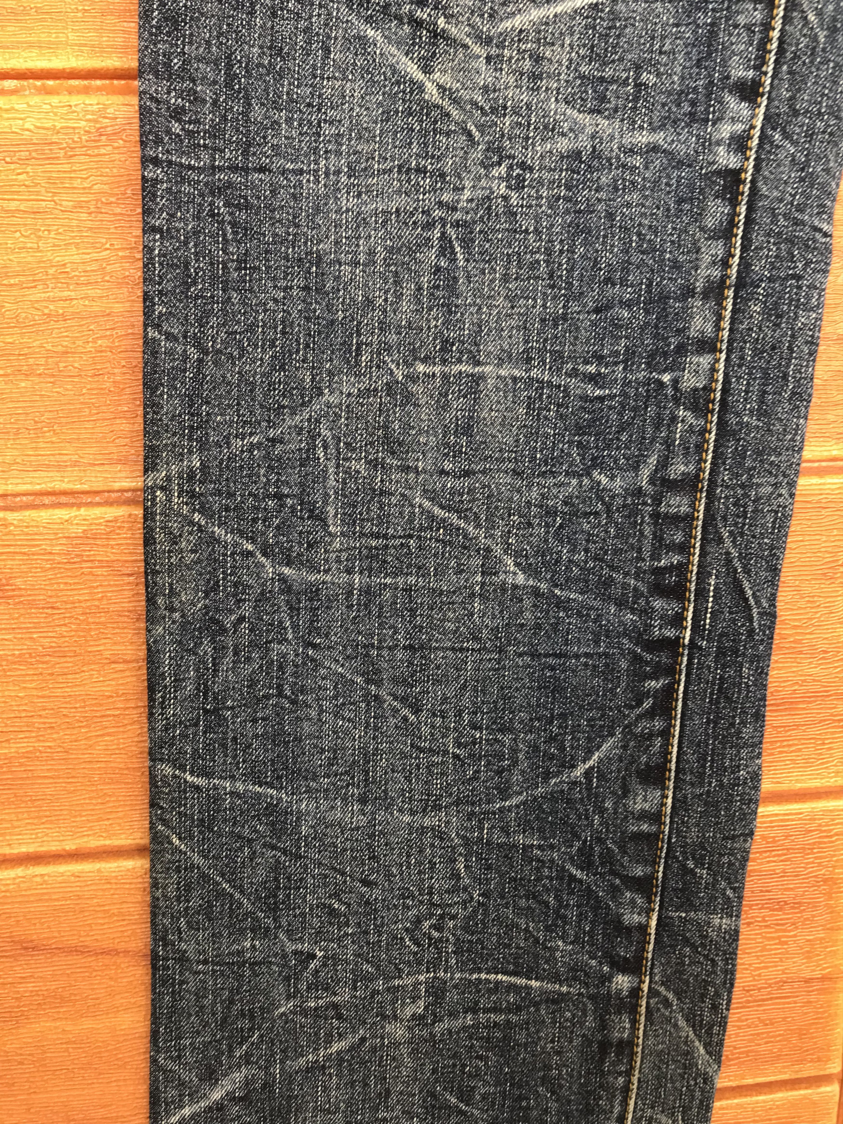 If Six Was Nine Japanese Brand Clawmark Lighting Distressed Denim Jeans Size US 32 / EU 48 - 8 Thumbnail