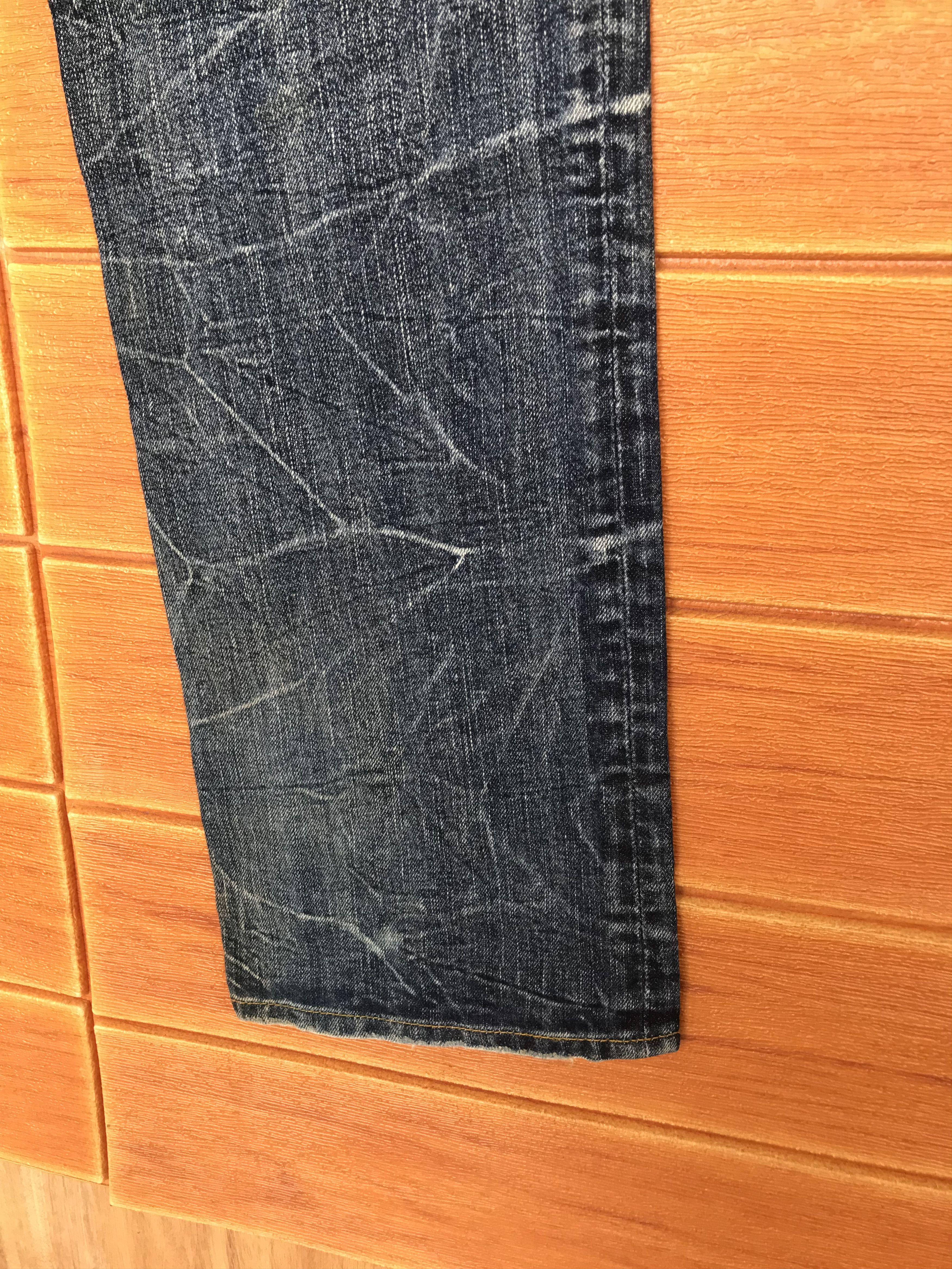 If Six Was Nine Japanese Brand Clawmark Lighting Distressed Denim Jeans Size US 32 / EU 48 - 19 Thumbnail
