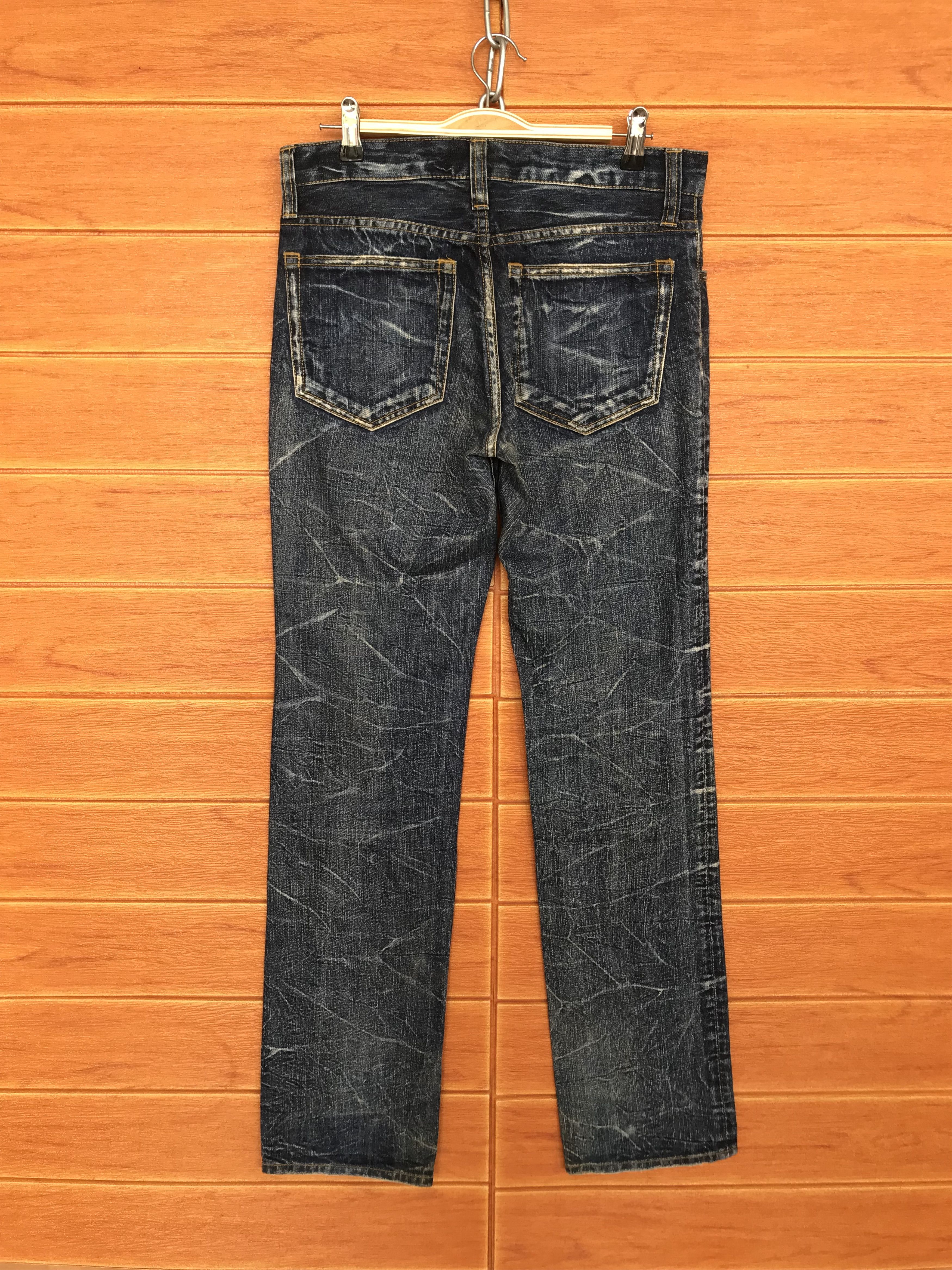 If Six Was Nine Japanese Brand Clawmark Lighting Distressed Denim Jeans Size US 32 / EU 48 - 12 Thumbnail