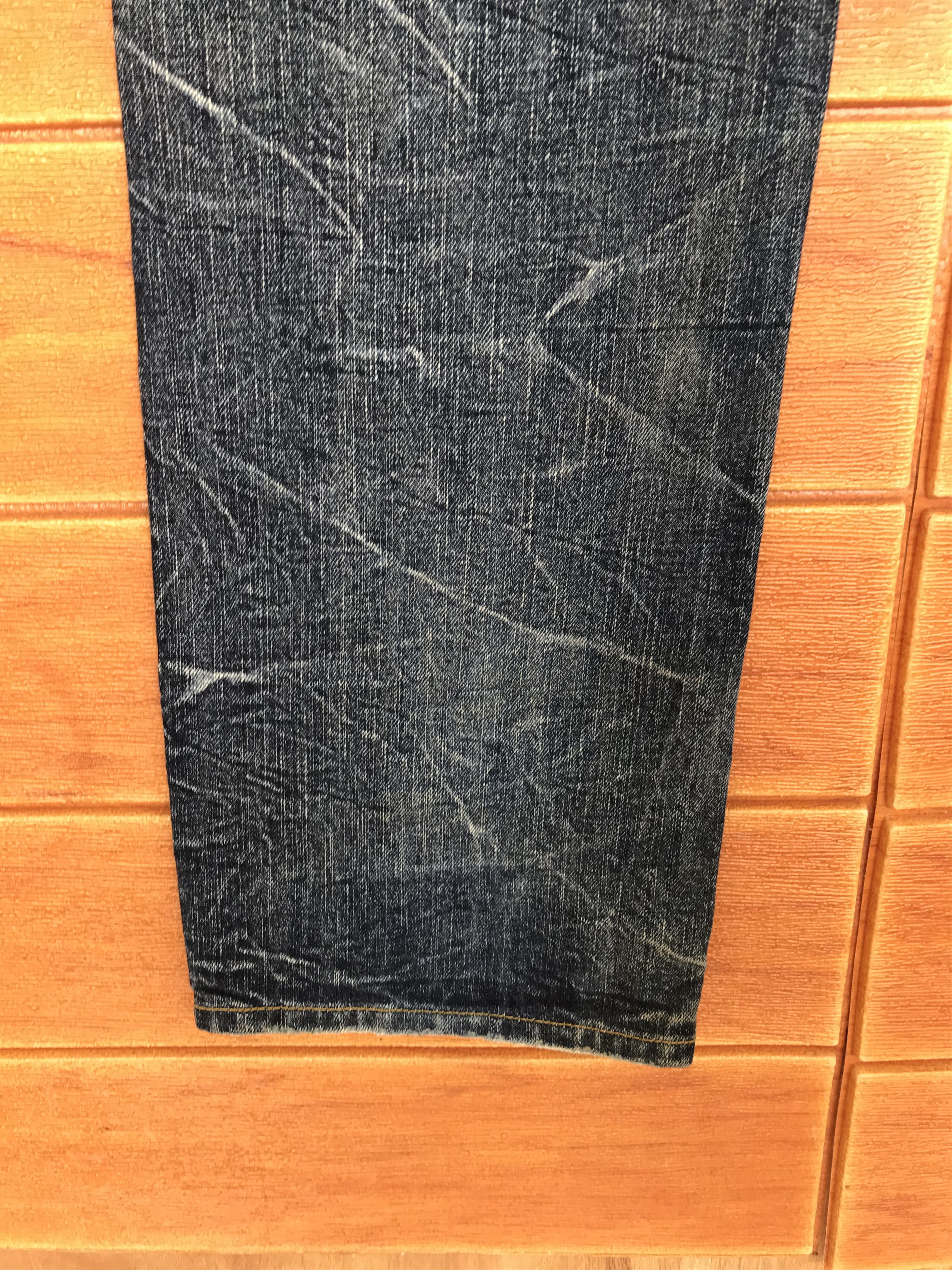 If Six Was Nine Japanese Brand Clawmark Lighting Distressed Denim Jeans Size US 32 / EU 48 - 18 Thumbnail