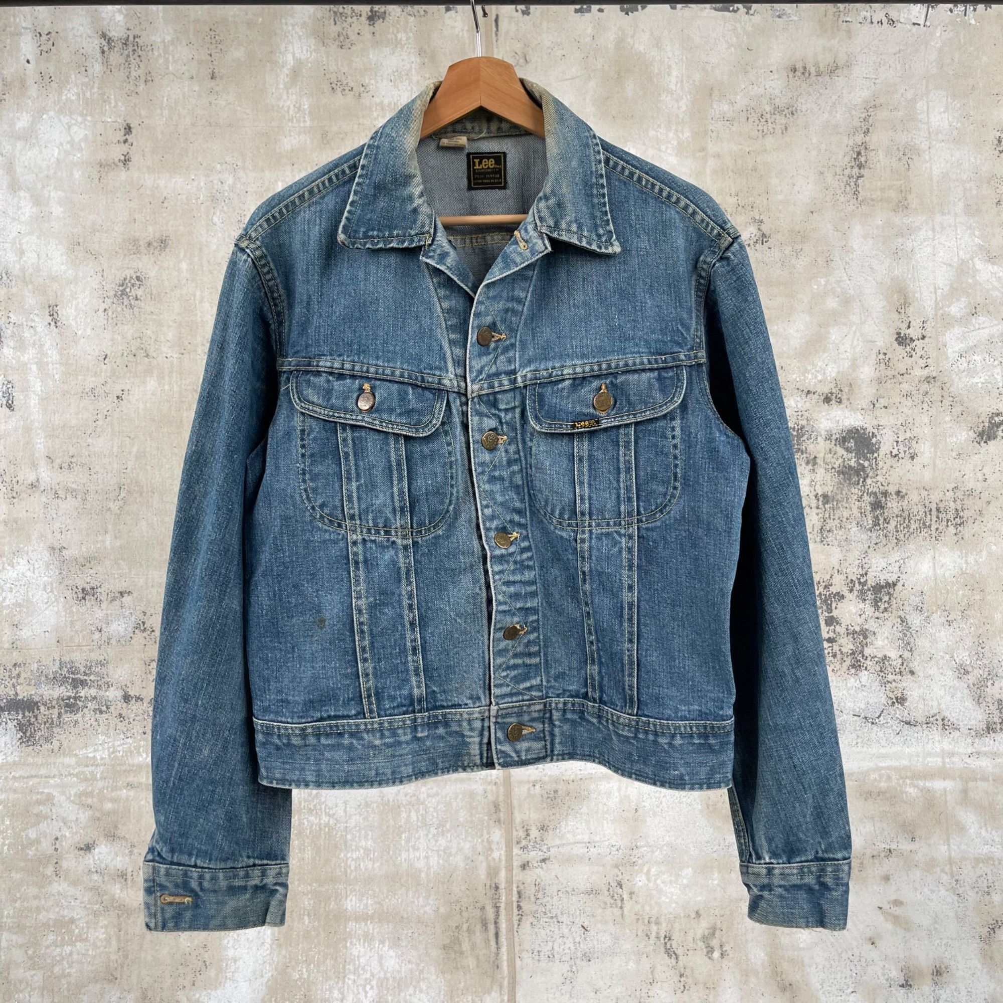 70's Denim Trucker Jacket by Lee