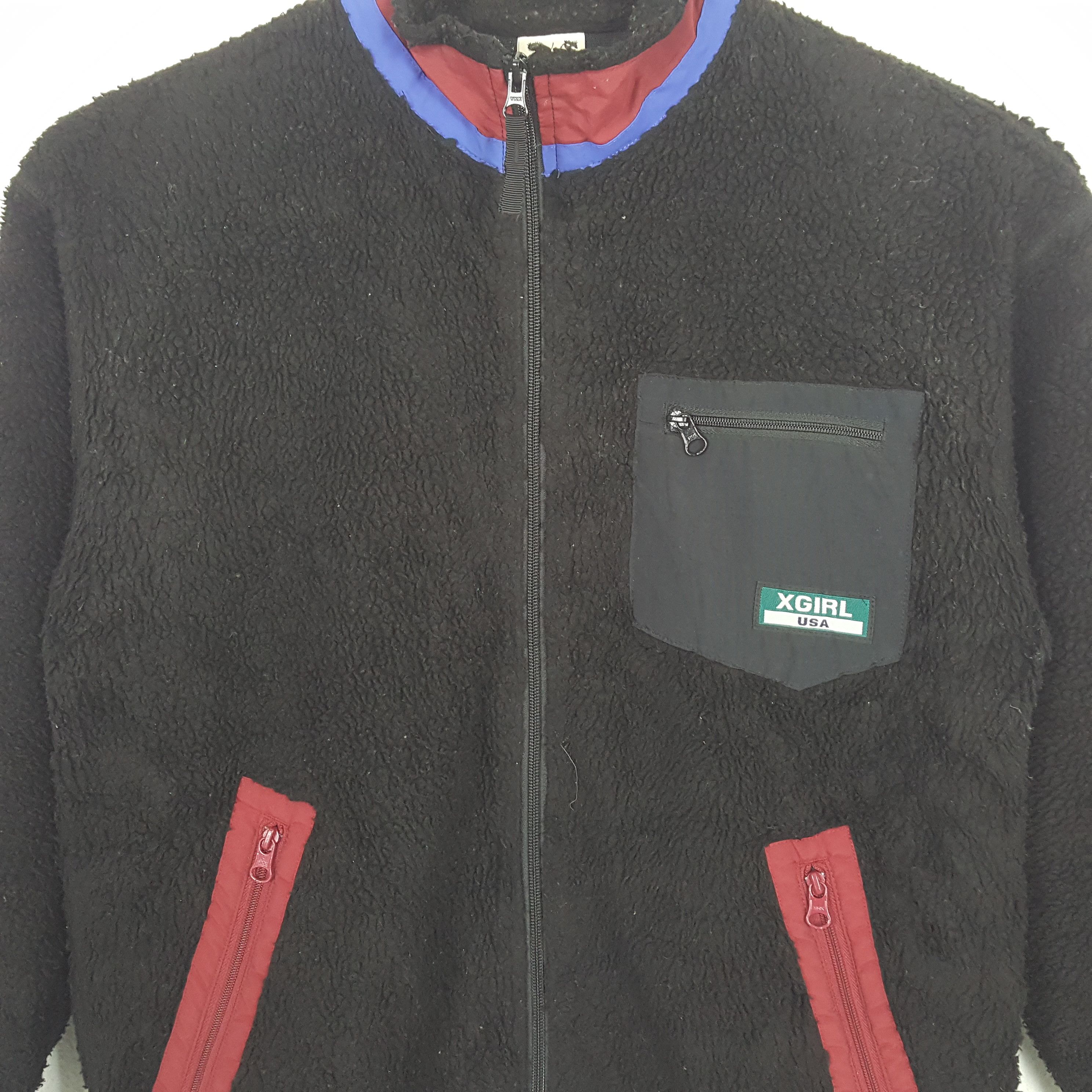 Japanese Brand × Vintage Xgirl Fleece Japanese Brand Streetwear Style Jacket Size US M / EU 48-50 / 2 - 2 Thumbnail