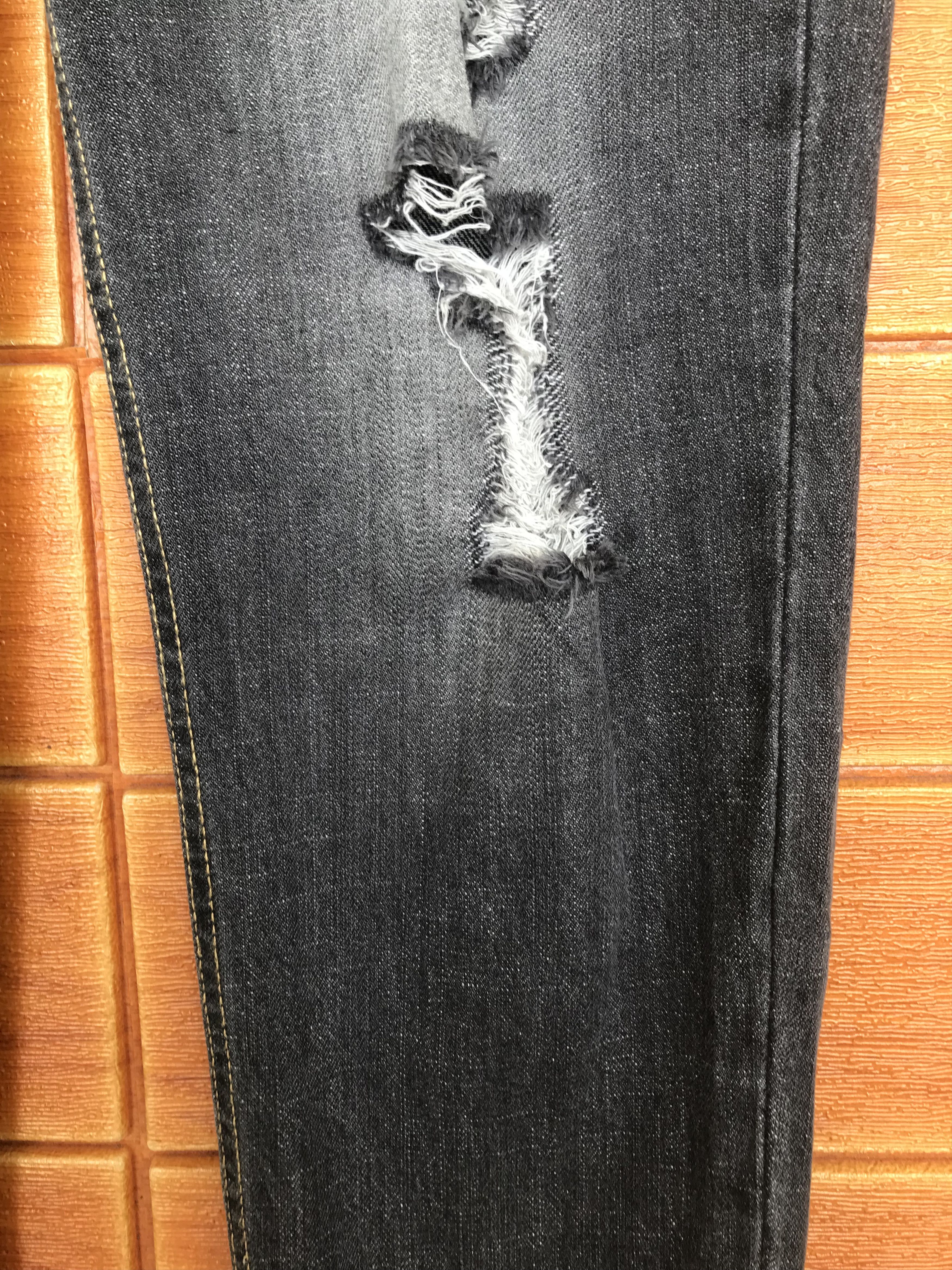 Hysteric Glamour Vintage Browny Japan Distressed Denim Jeans Size US 32 / EU 48 - 9 Thumbnail
