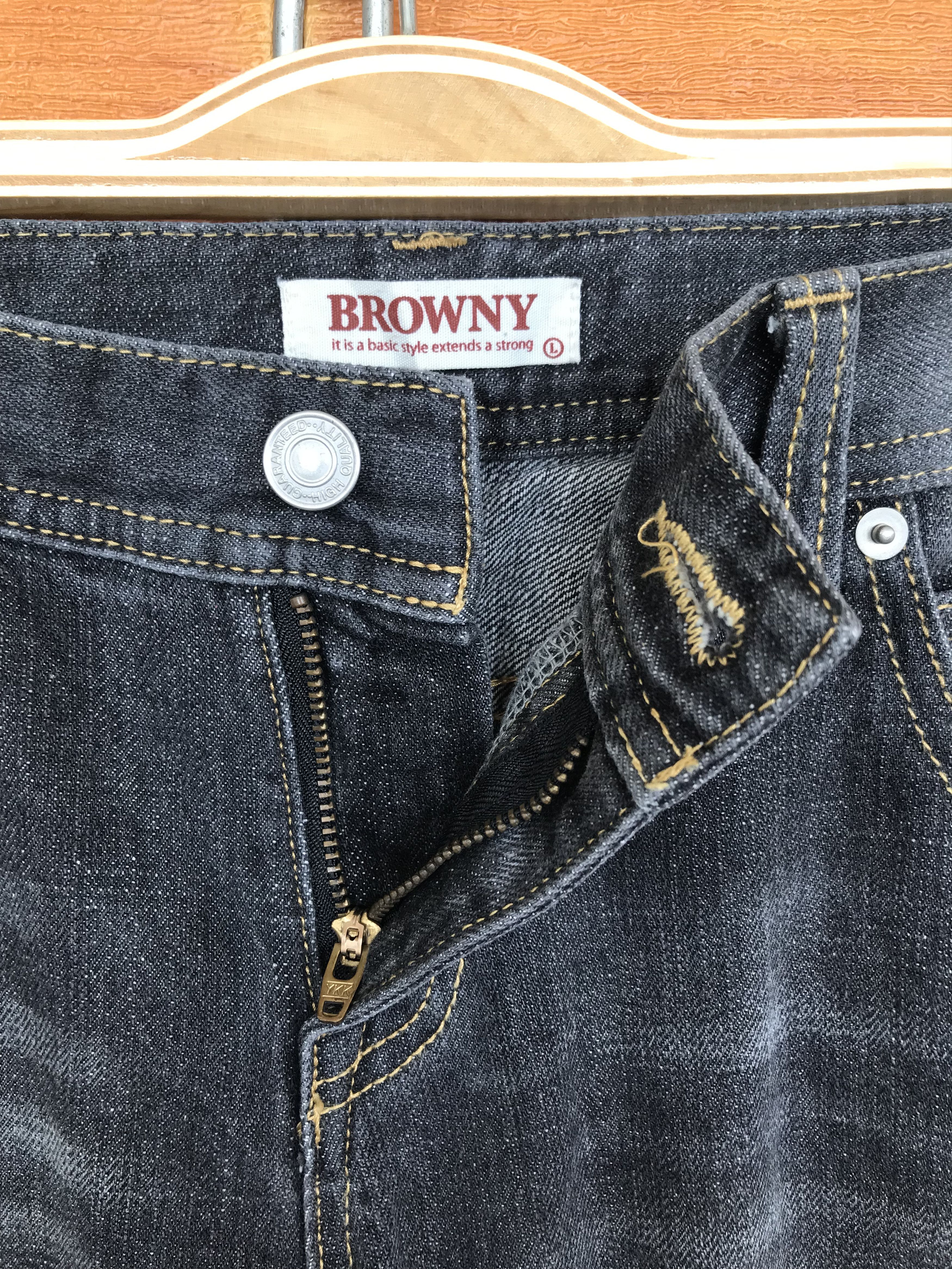 Hysteric Glamour Vintage Browny Japan Distressed Denim Jeans Size US 32 / EU 48 - 17 Thumbnail