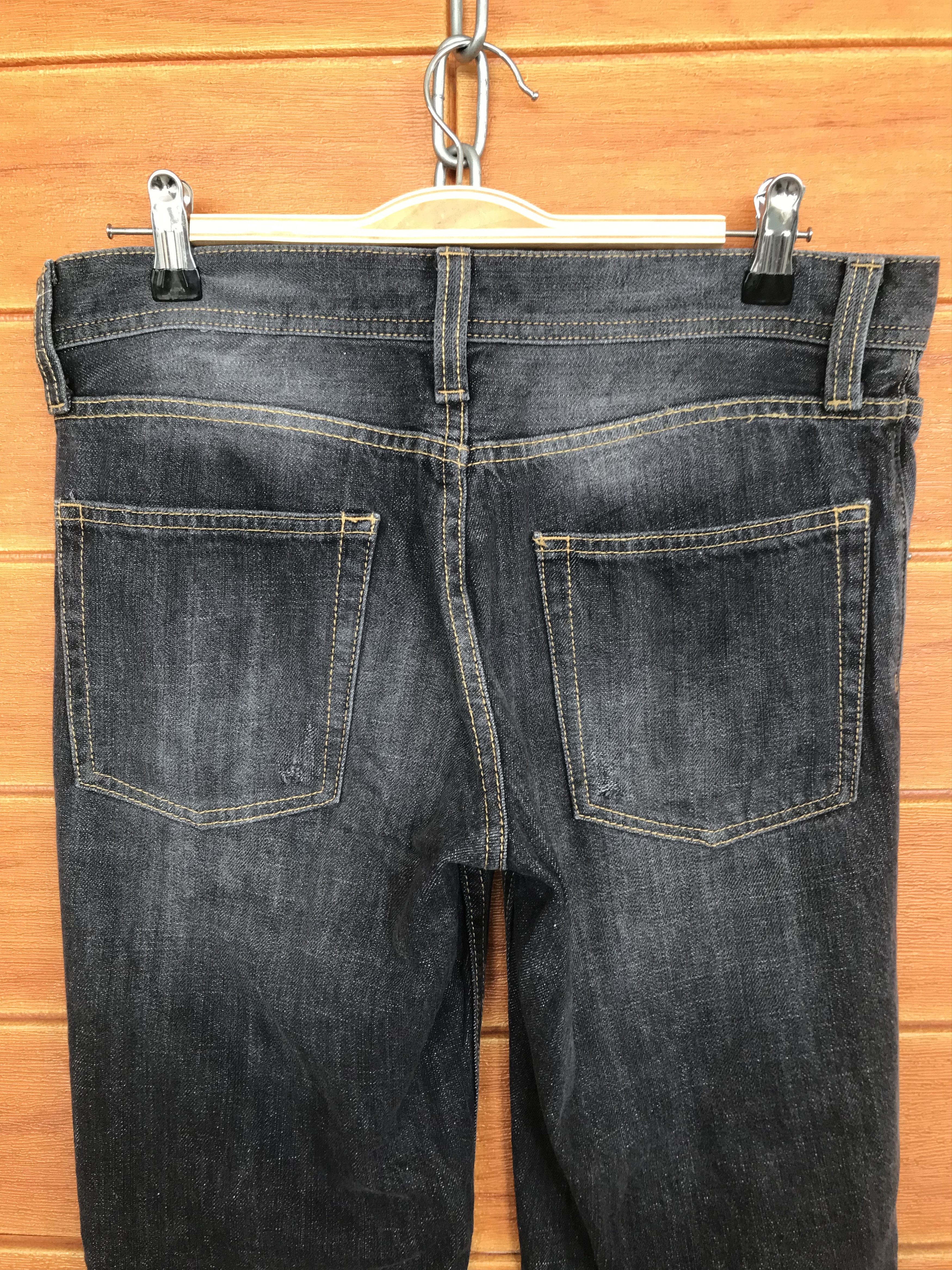 Hysteric Glamour Vintage Browny Japan Distressed Denim Jeans Size US 32 / EU 48 - 13 Thumbnail