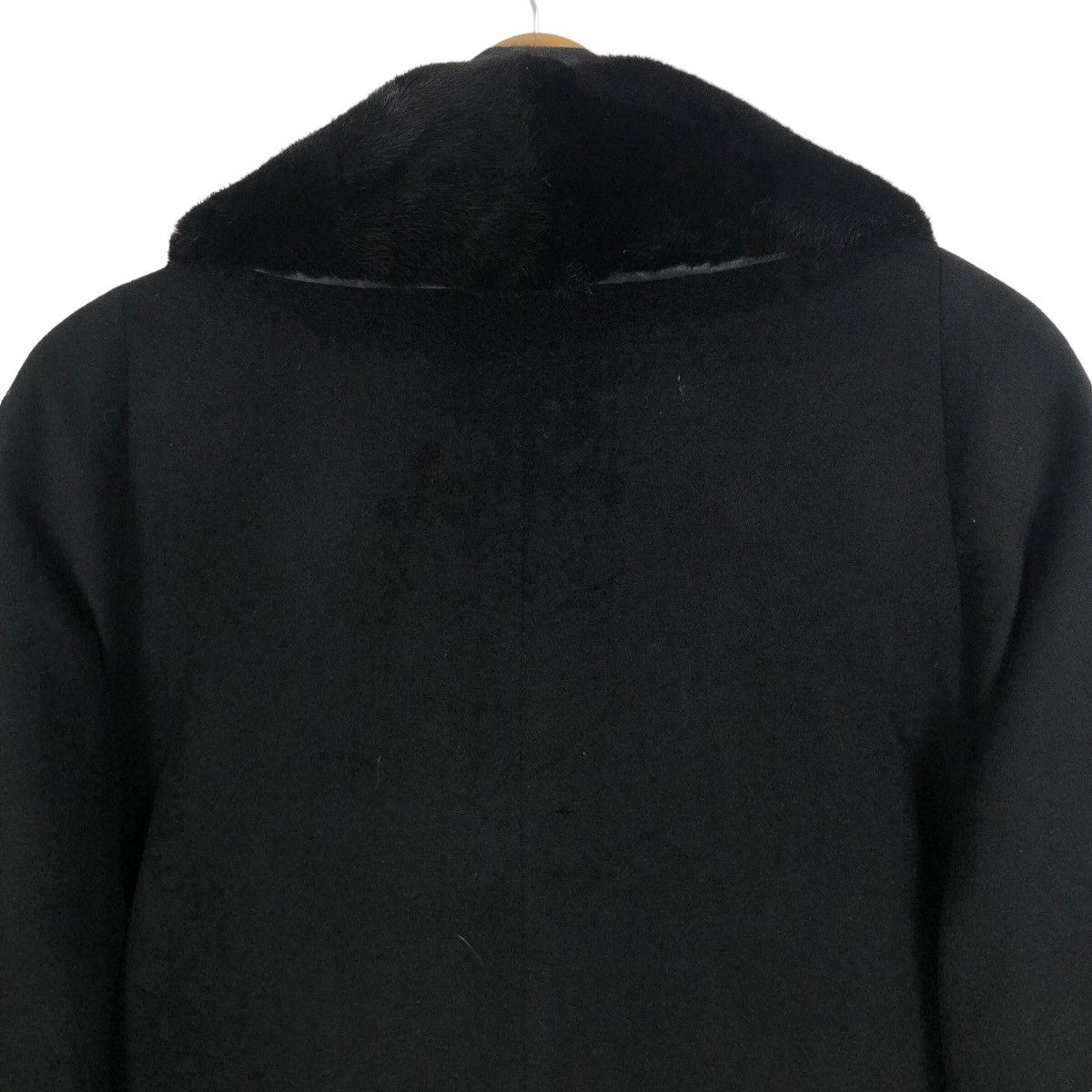 Balmain Balmain Paris Faux Fur Pure Cashmere Long Coat Size S / US 4 / IT 40 - 16 Thumbnail