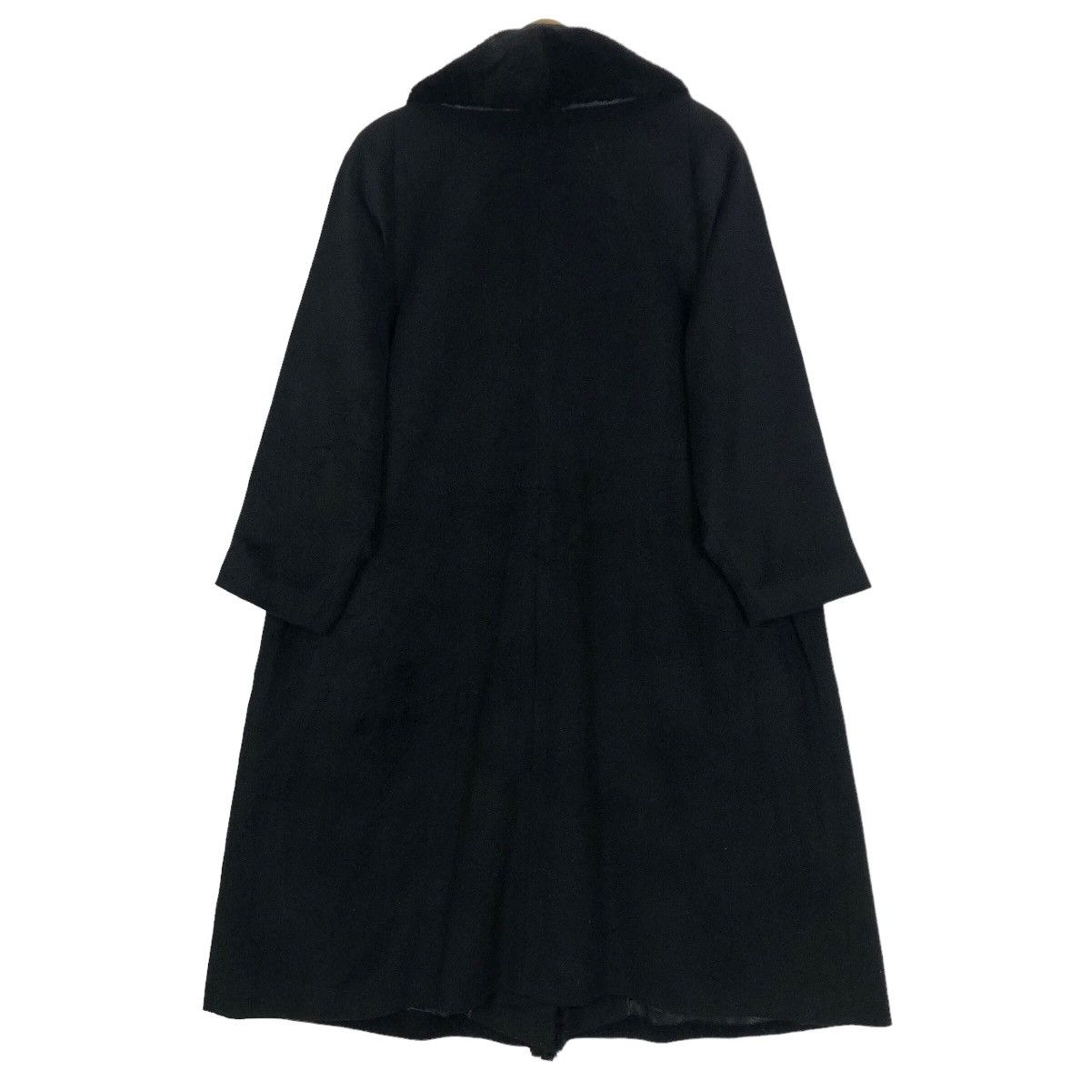 Balmain Balmain Paris Faux Fur Pure Cashmere Long Coat Size S / US 4 / IT 40 - 14 Thumbnail