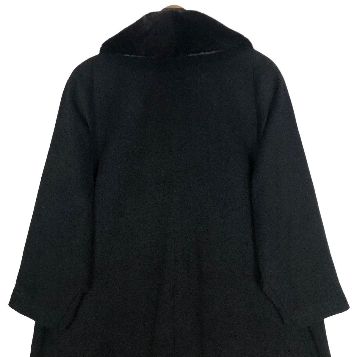 Balmain Balmain Paris Faux Fur Pure Cashmere Long Coat Size S / US 4 / IT 40 - 15 Thumbnail