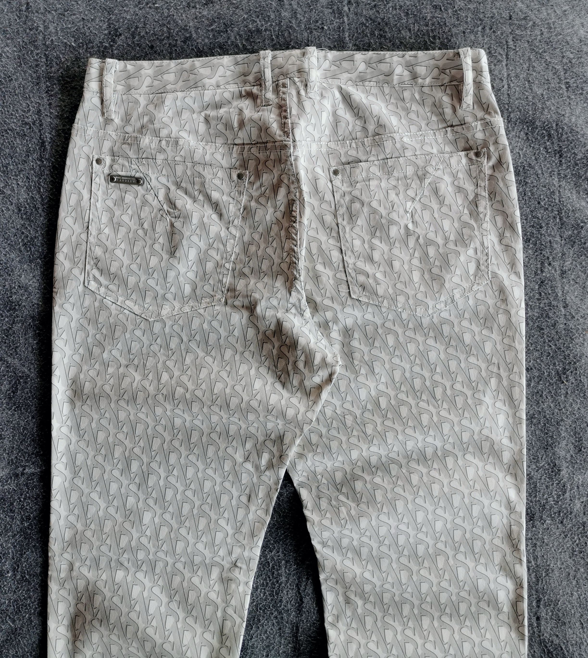 Andrew St. John St Andrews Scotland Full Print Skinny Fit Pants Size US 33 - 6 Thumbnail