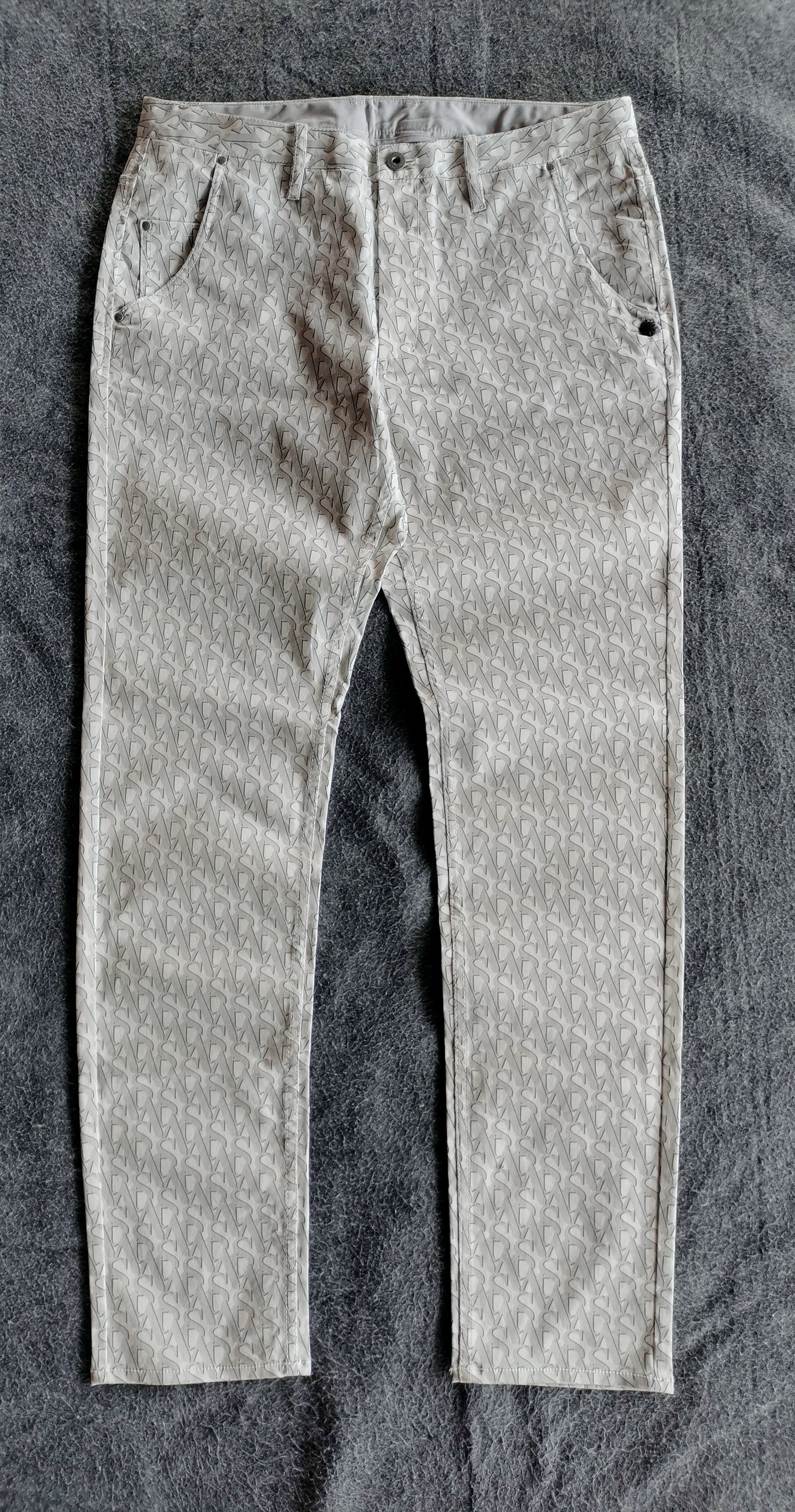 Andrew St. John St Andrews Scotland Full Print Skinny Fit Pants Size US 33 - 4 Thumbnail