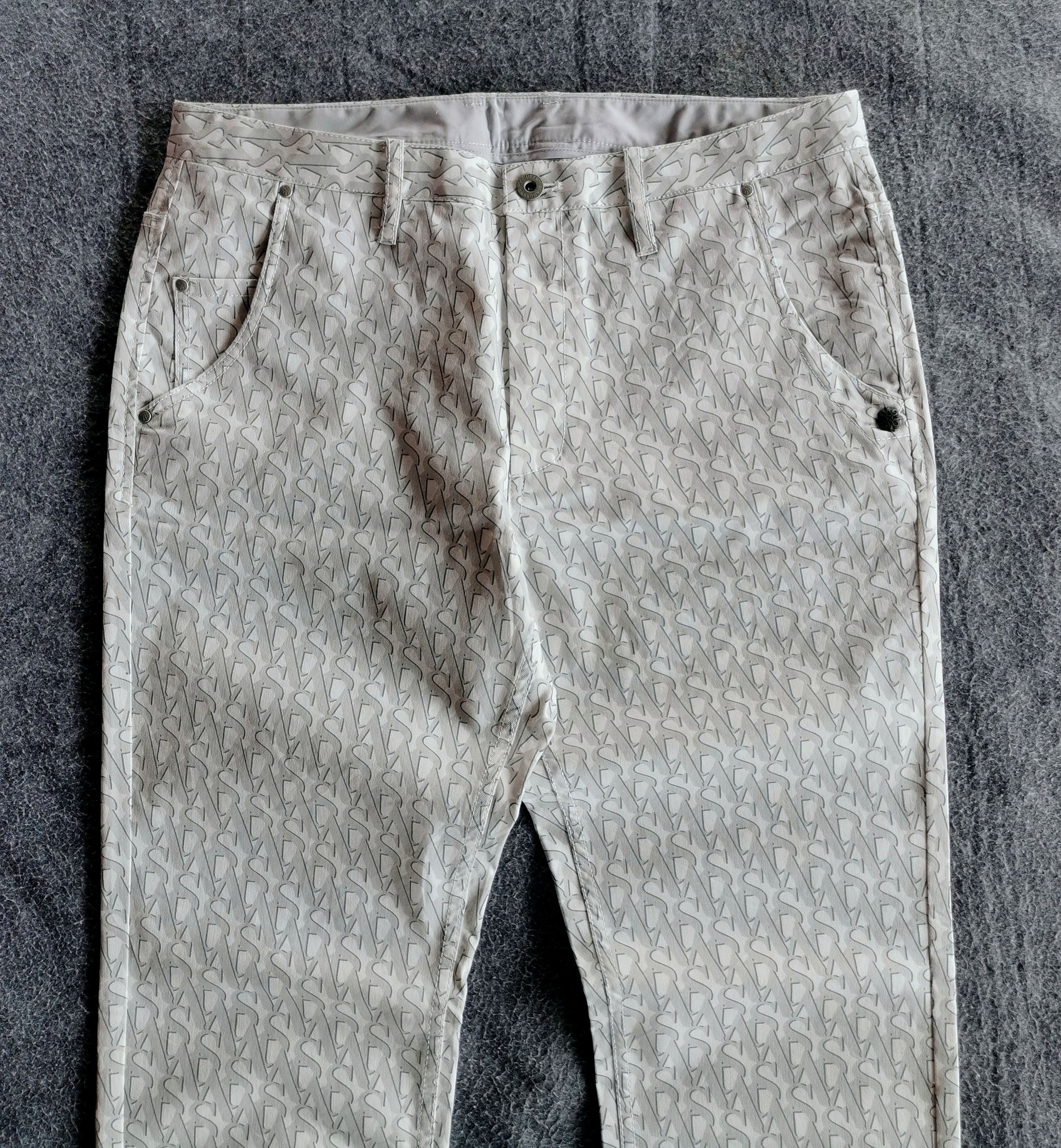 Andrew St. John St Andrews Scotland Full Print Skinny Fit Pants Size US 33 - 2 Thumbnail