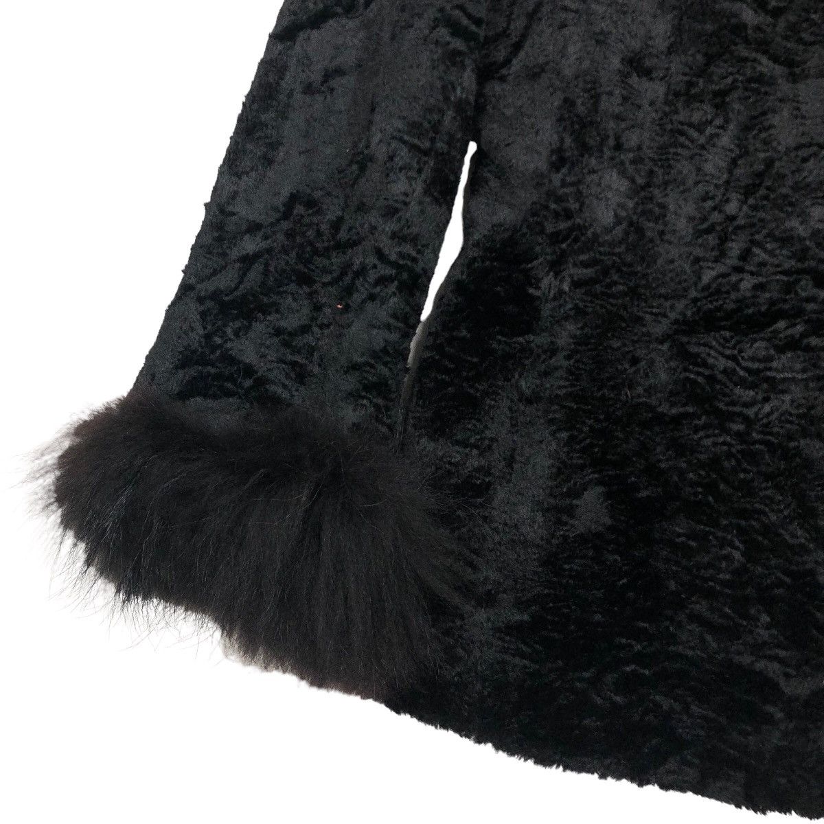 Valentino Vintage Valentino Garavani Faux Fur Velvet Jacket Size S / US 4 / IT 40 - 11 Thumbnail