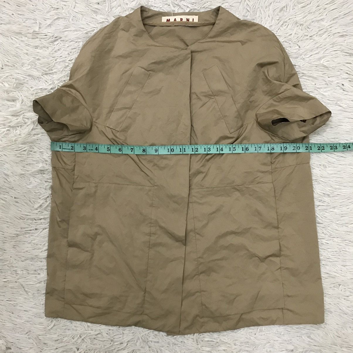 Marni MARNI SNAP BUTTON DOCTOR SHIRT Size L / US 10 / IT 46 - 12 Thumbnail