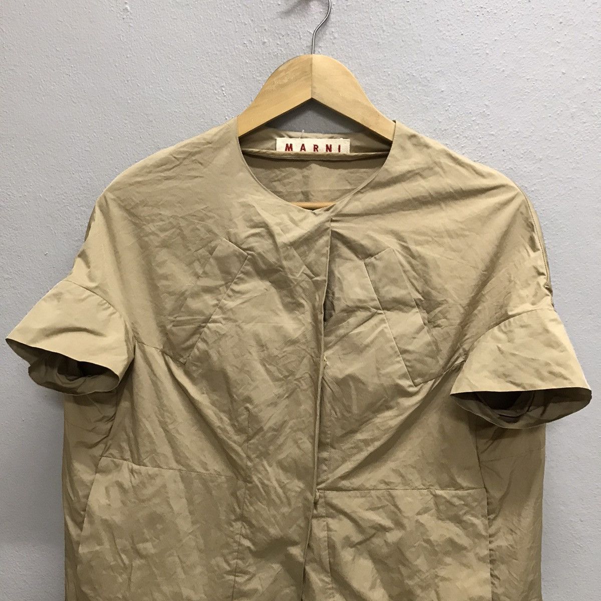 Marni MARNI SNAP BUTTON DOCTOR SHIRT Size L / US 10 / IT 46 - 4 Thumbnail