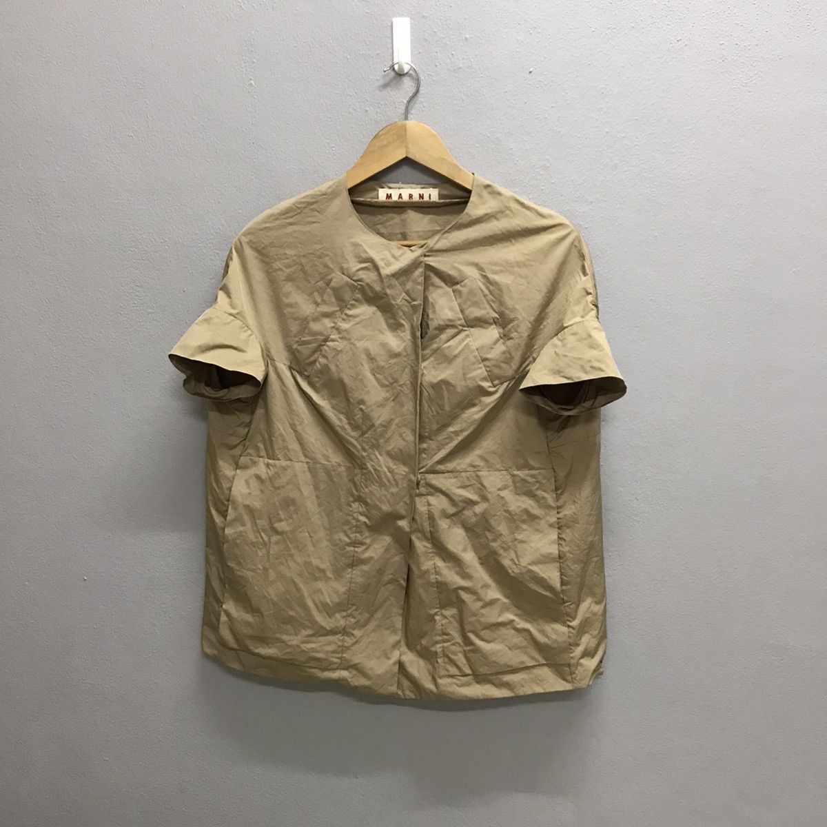 Marni MARNI SNAP BUTTON DOCTOR SHIRT Size L / US 10 / IT 46 - 3 Thumbnail