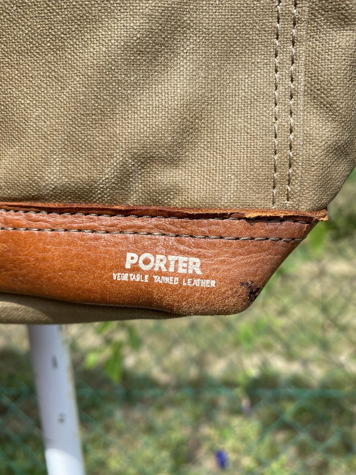 Japanese Brand Porter Canvas Tote Bag Made in Japan Size ONE SIZE - 3 Thumbnail