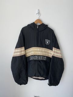 Oakland Raiders Vintage 90s Starter Satin Bomber Jacket Nfl