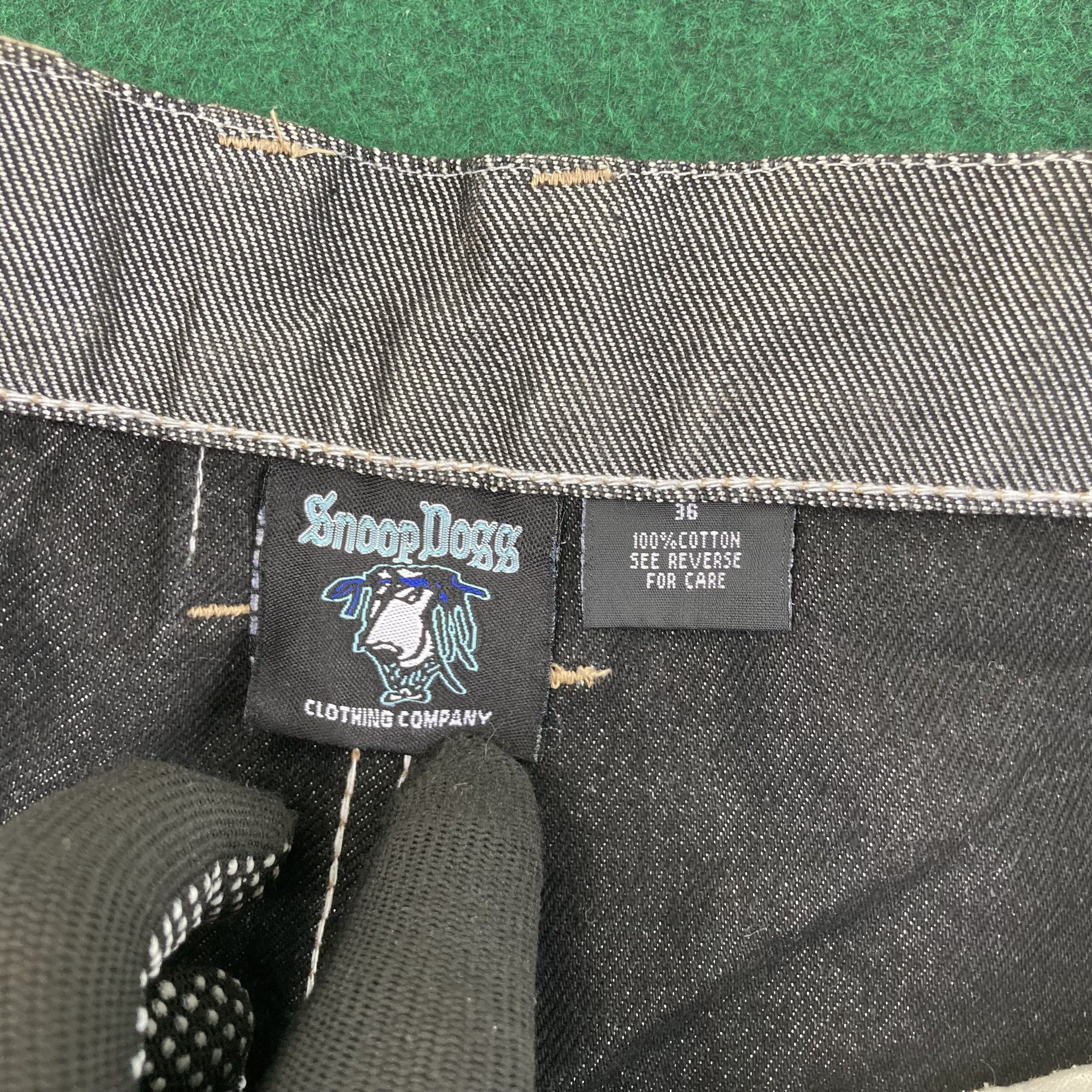 Snoop Dogg × Vintage Vtg Snoop Dogg Baggy Pant Rapper Hip Hop 90s Jeans Size US 35 - 5 Thumbnail