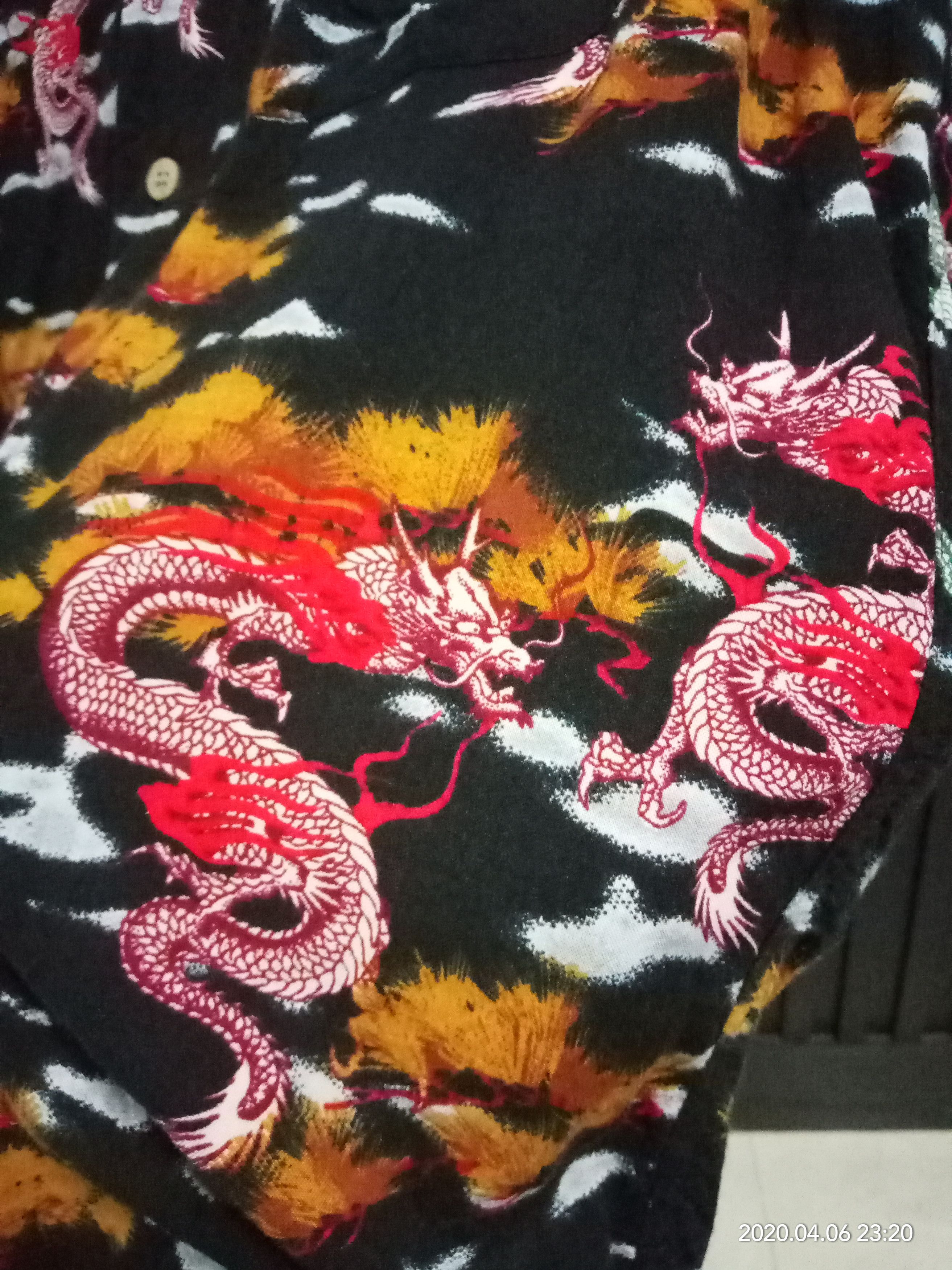 Japanese Brand Vintage Hawaiian Surf Design Dragons Japanese Fashion Size US M / EU 48-50 / 2 - 7 Thumbnail