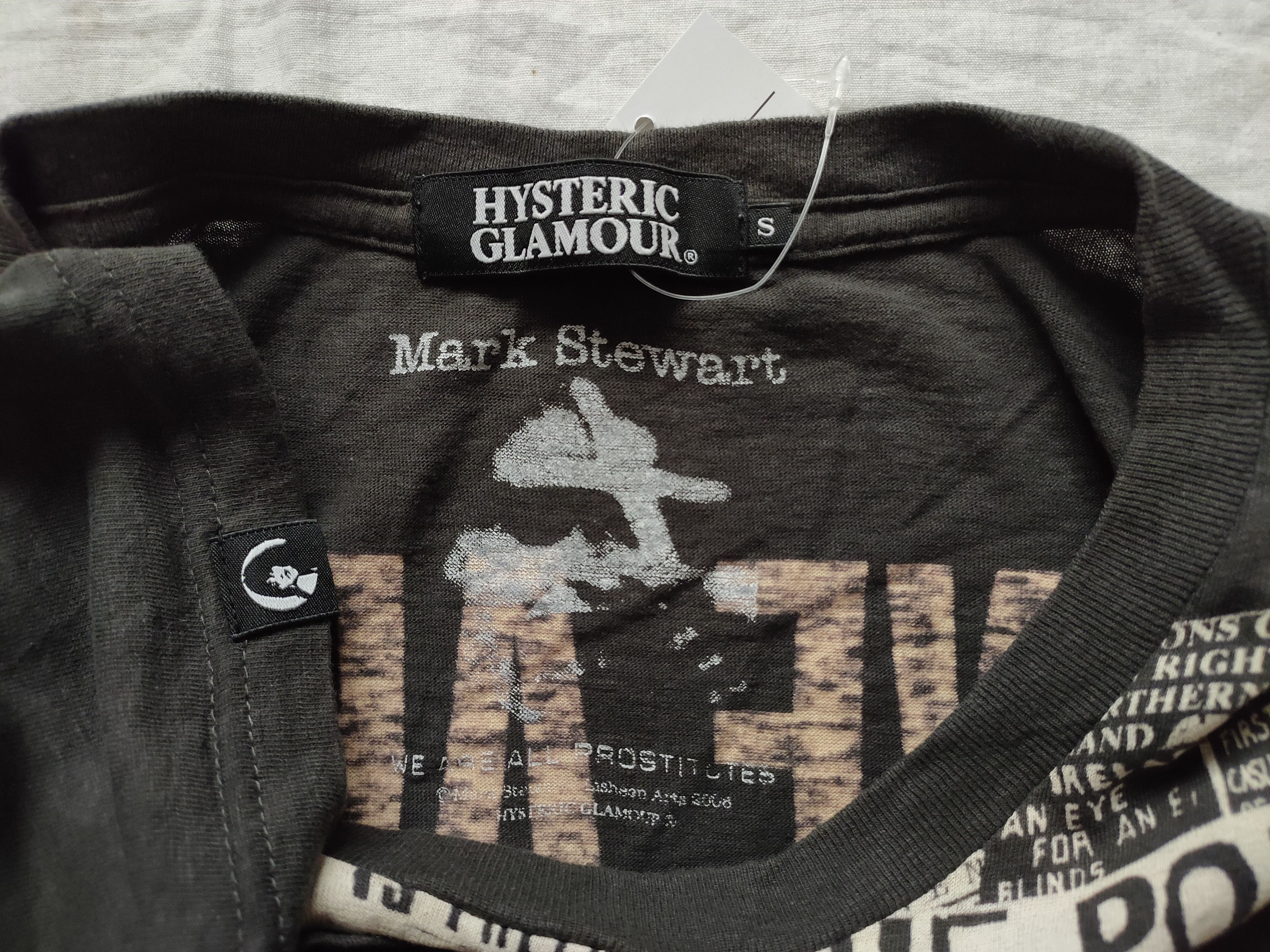 Hysteric Glamour Hysteric Glamour X Mark Stewart tshirt Size US S / EU 44-46 / 1 - 5 Thumbnail