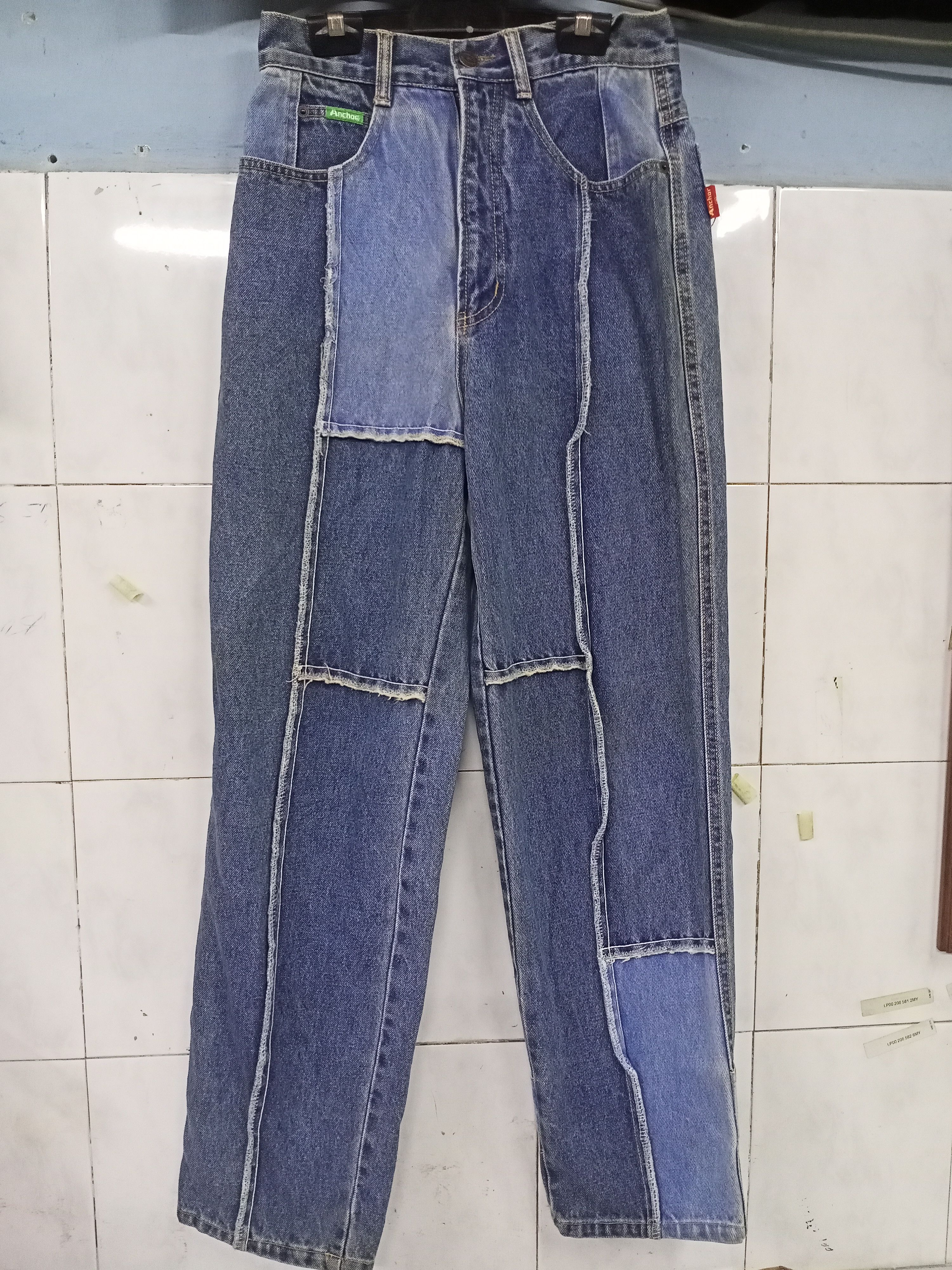 Anchor Blue Anchor blue jeans distressed Size US 28 / EU 44 - 1 Thumbnail