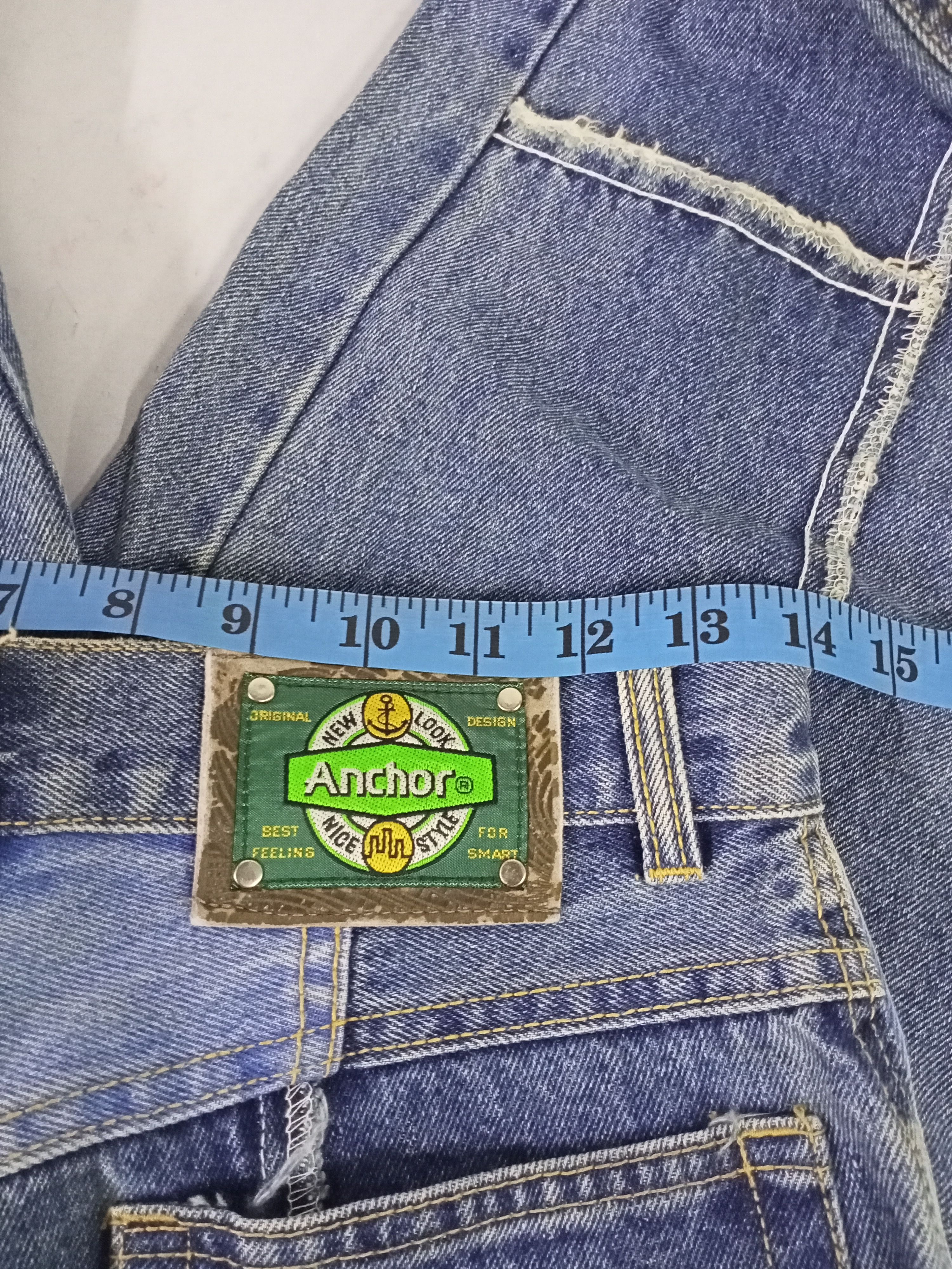 Anchor Blue Anchor blue jeans distressed Size US 28 / EU 44 - 11 Thumbnail