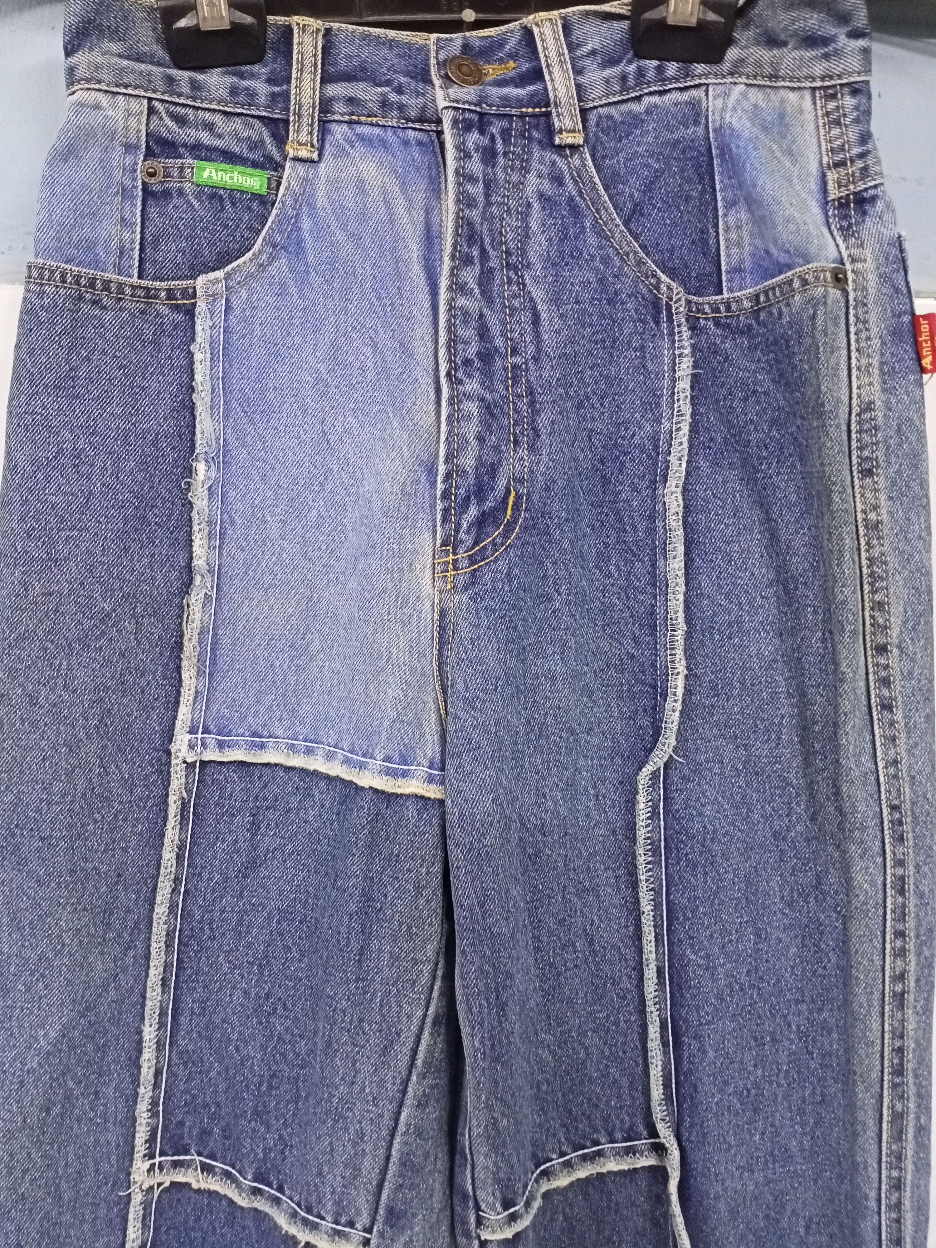 Anchor Blue Anchor blue jeans distressed Size US 28 / EU 44 - 2 Thumbnail