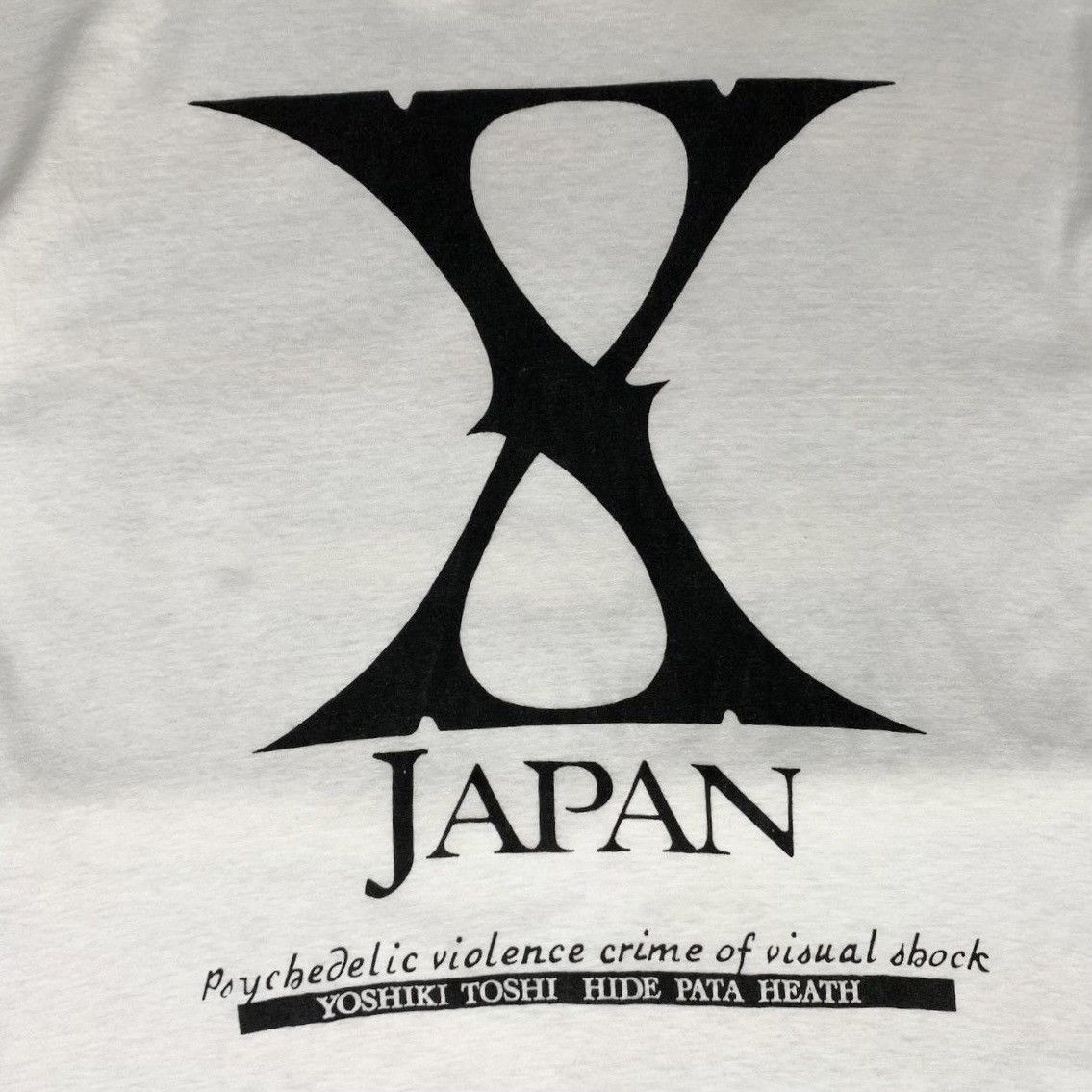 Band Tees × Vintage Vintage X Japan Rock Band Shirt Japanese Rock Band Size US S / EU 44-46 / 1 - 4 Thumbnail