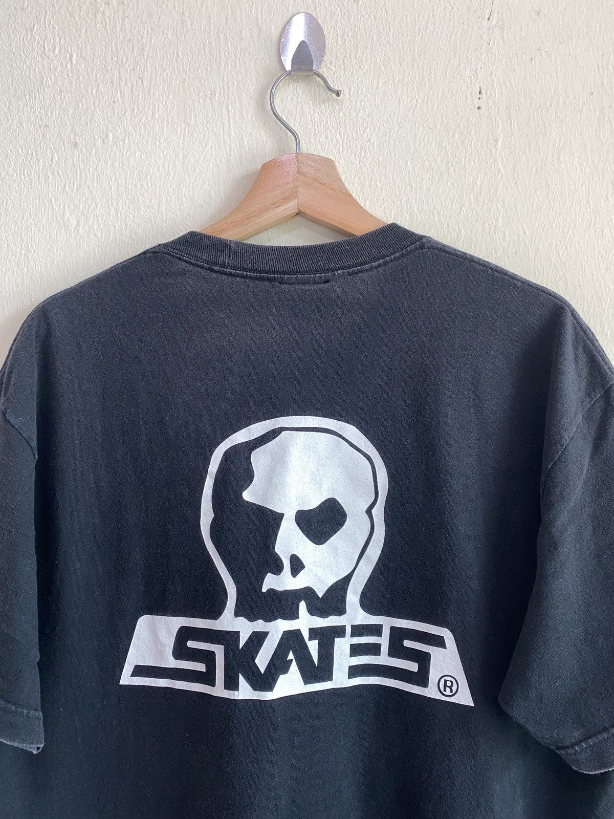 Shorty's Skateboards × Vintage Vintage Skull Skates Tee Size US L / EU 52-54 / 3 - 2 Thumbnail