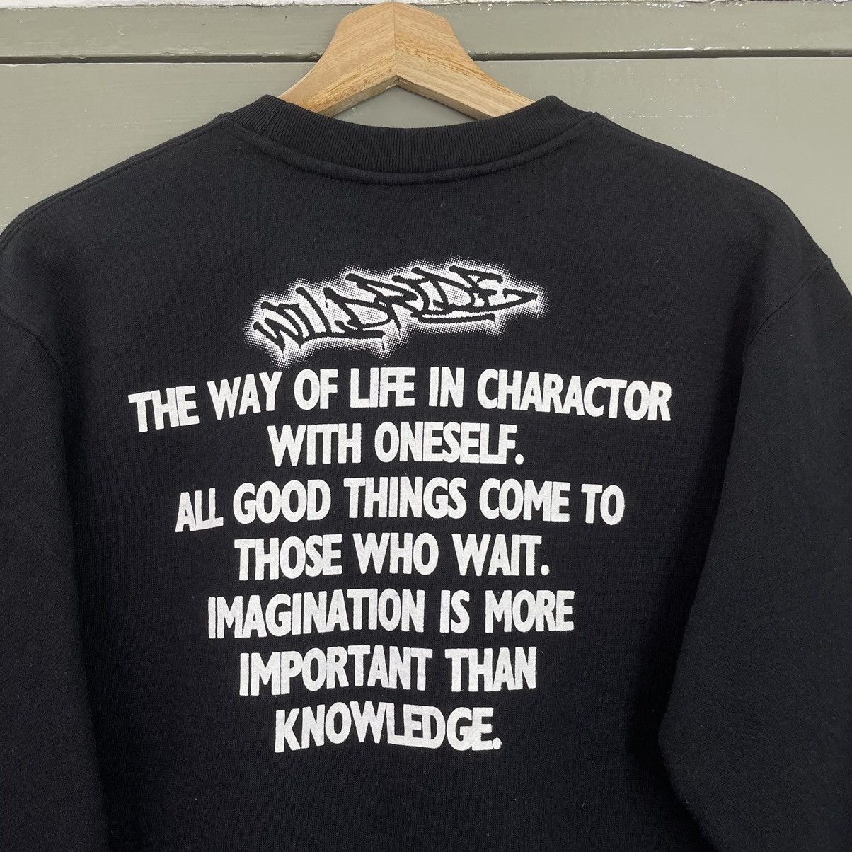 Japanese Brand Hiphop Gravity Crewneck Sweatshirt Size M Size US M / EU 48-50 / 2 - 8 Thumbnail