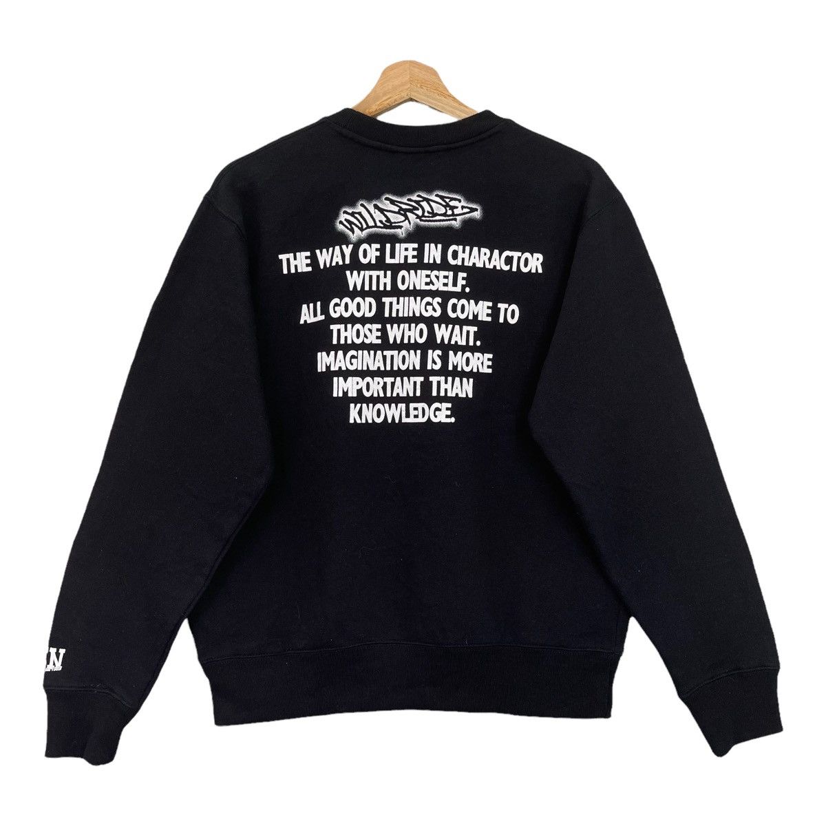 Japanese Brand Hiphop Gravity Crewneck Sweatshirt Size M Size US M / EU 48-50 / 2 - 7 Thumbnail