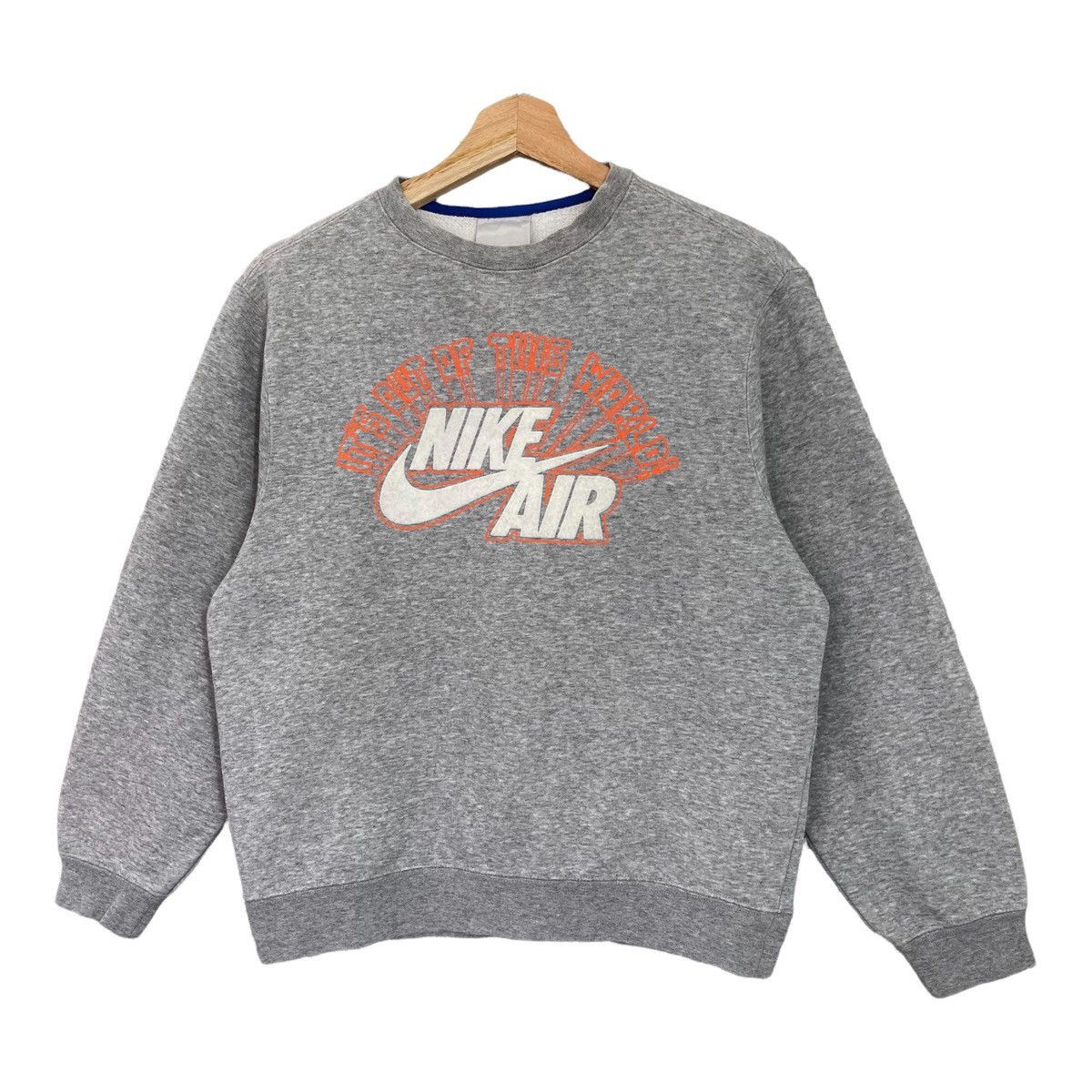 Nike Vintage Nike Big Logo Pullover Crewneck Sweatshirt Size S Size US S / EU 44-46 / 1 - 3 Thumbnail