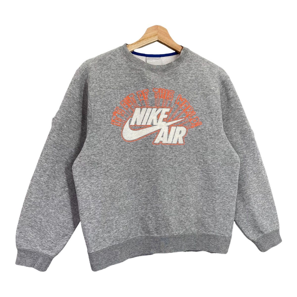 Nike Vintage Nike Big Logo Pullover Crewneck Sweatshirt Size S Size US S / EU 44-46 / 1 - 2 Thumbnail