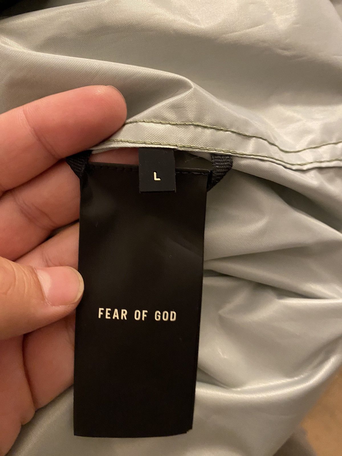 Fear of God FEAR OF GOD reflective coaches jacket sixth collection$1195 Size US L / EU 52-54 / 3 - 8 Thumbnail