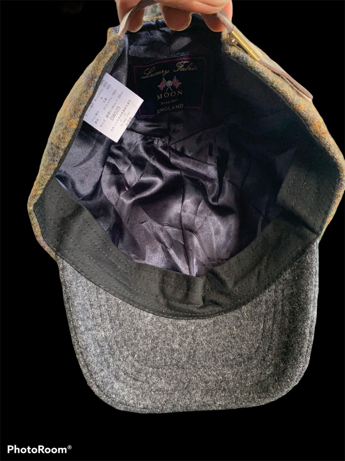 Designer × Vintage Moon luxury Fabric Wool Cap Size ONE SIZE - 6 Thumbnail