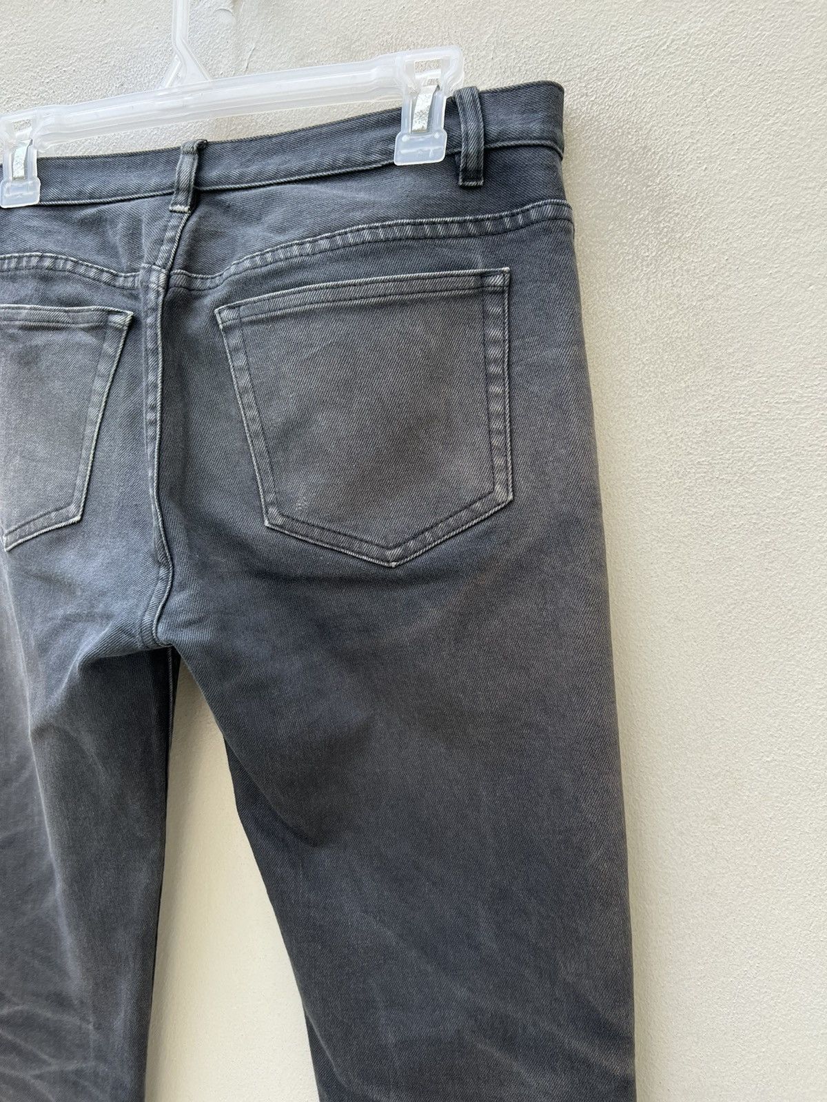 A.P.C. Vintage A.P.C. Petit Standard Sun Fade Black Denim Jeans Size US 30 / EU 46 - 17 Thumbnail