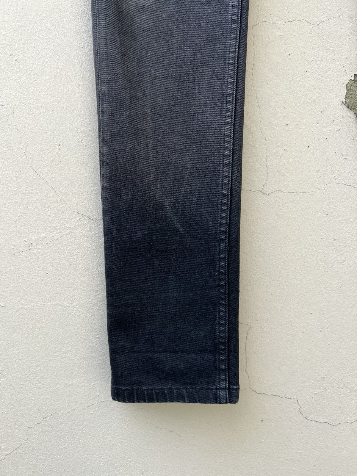 A.P.C. Vintage A.P.C. Petit Standard Sun Fade Black Denim Jeans Size US 30 / EU 46 - 10 Thumbnail