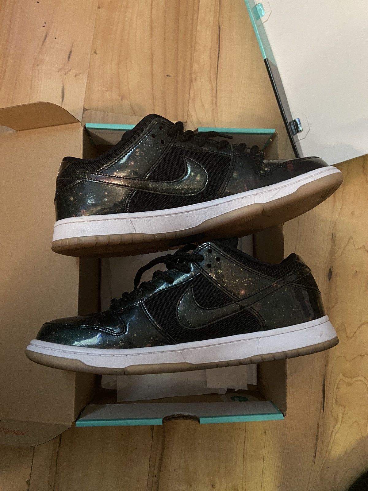 Used Nike SB Dunk Low TRD QS Galaxy 420 Intergalactic 2017