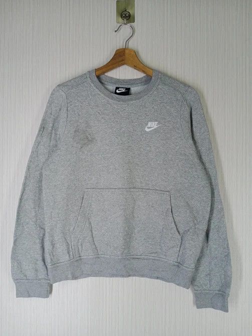 Nike × Vintage Vintage Nike Mini Swoosh Crewneck Sweatshirt Size US M / EU 48-50 / 2 - 2 Thumbnail