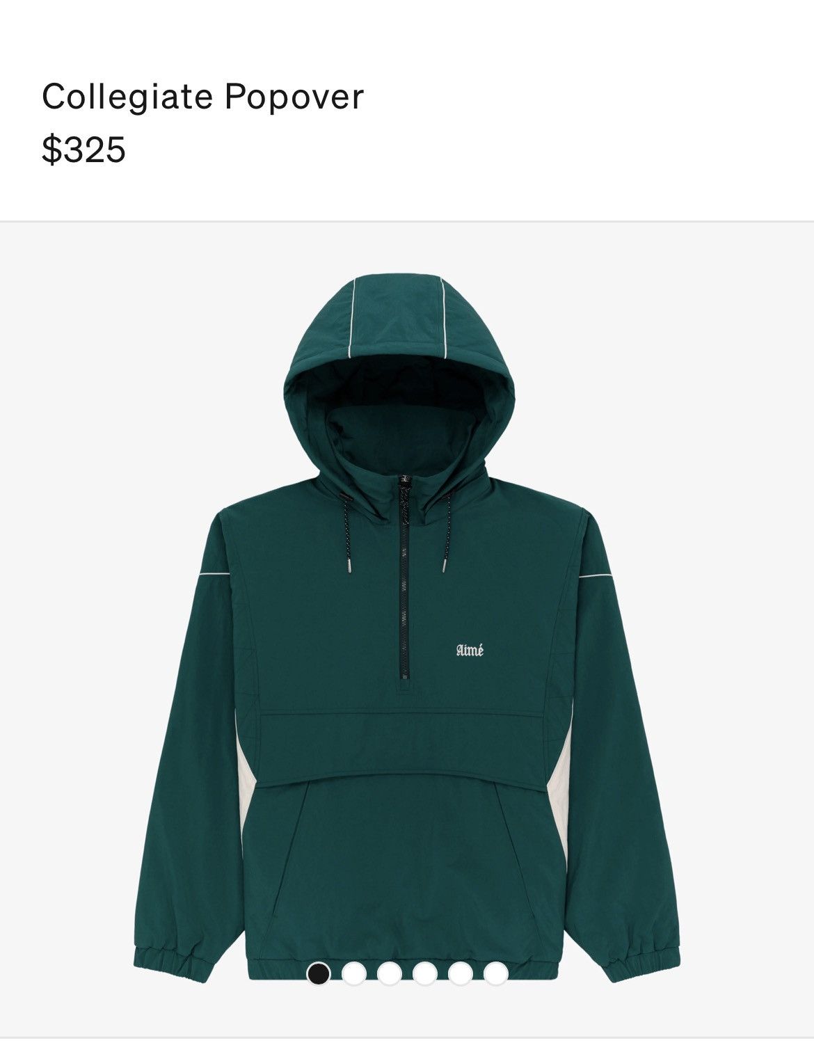 Aime Leon Dore Collegiate Popover - Outerwear