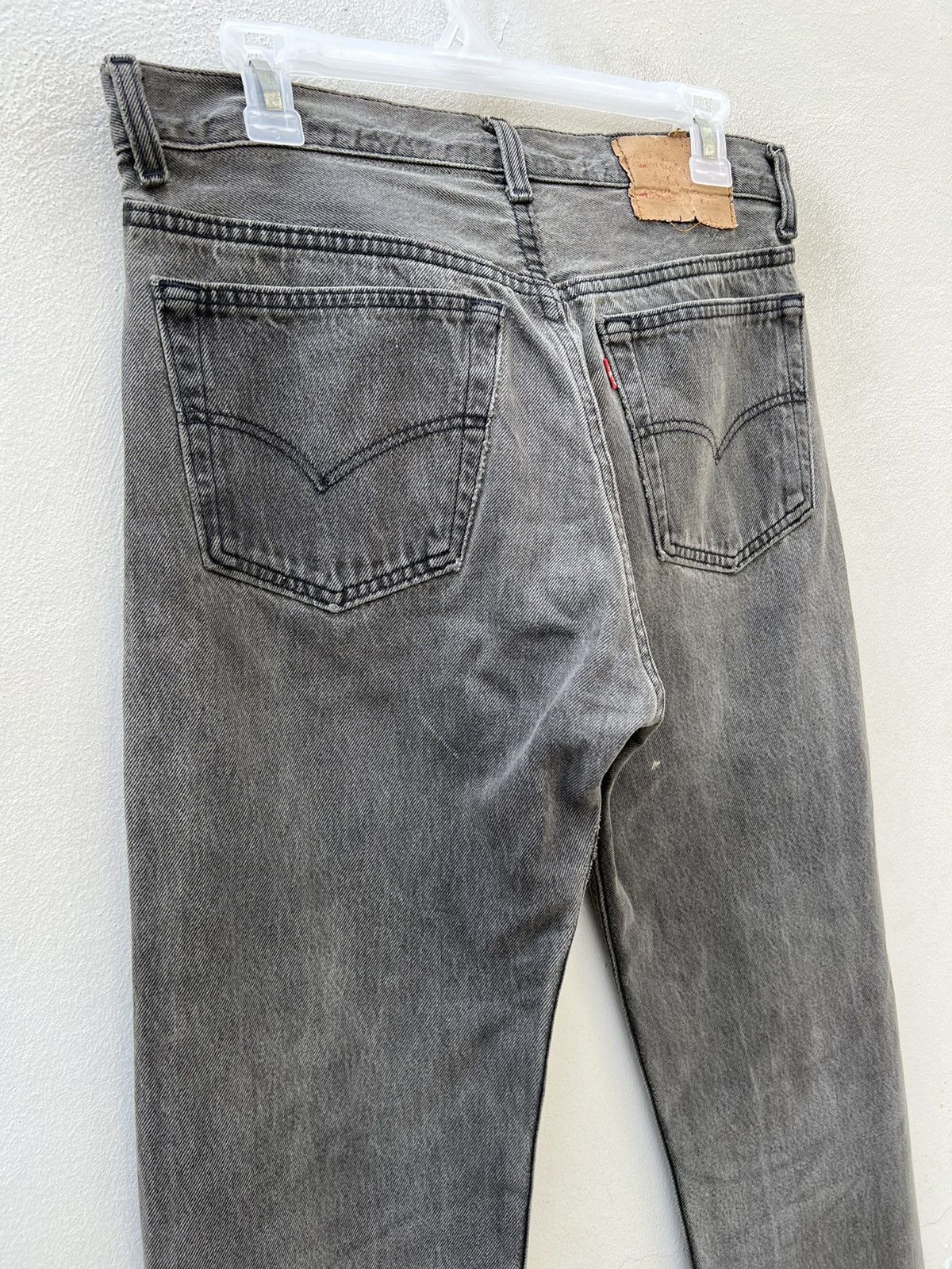 Levi's Vintage 1994 Levi’s 501 Faded Black Denim Jeans Size US 31 - 15 Thumbnail