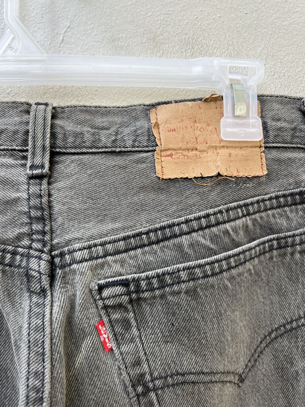 Levi's Vintage 1994 Levi’s 501 Faded Black Denim Jeans Size US 31 - 19 Thumbnail