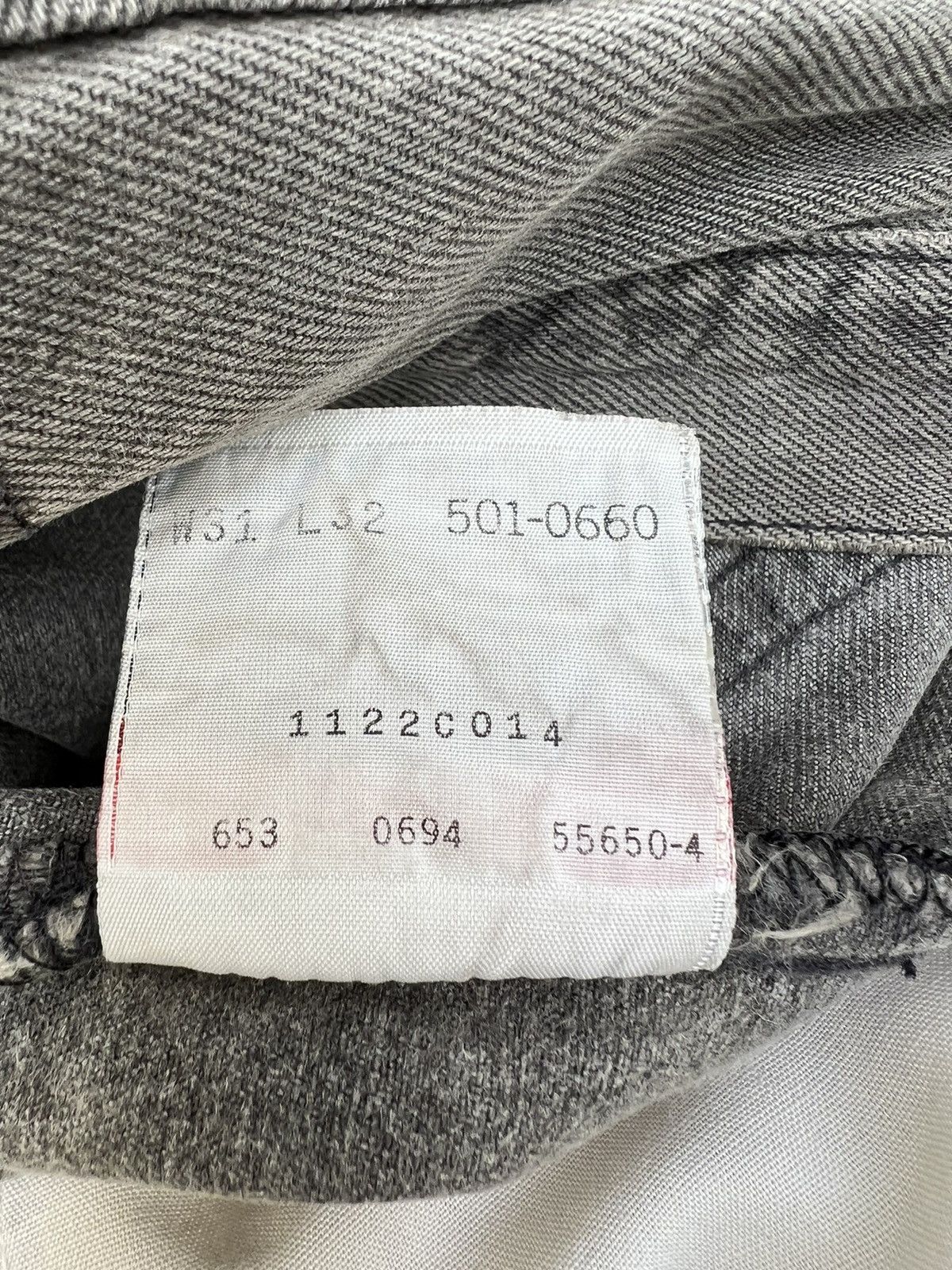 Levi's Vintage 1994 Levi’s 501 Faded Black Denim Jeans Size US 31 - 23 Thumbnail