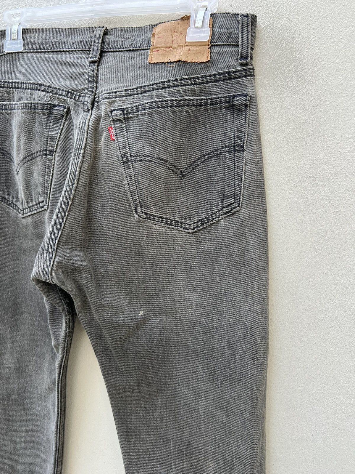Levi's Vintage 1994 Levi’s 501 Faded Black Denim Jeans Size US 31 - 18 Thumbnail